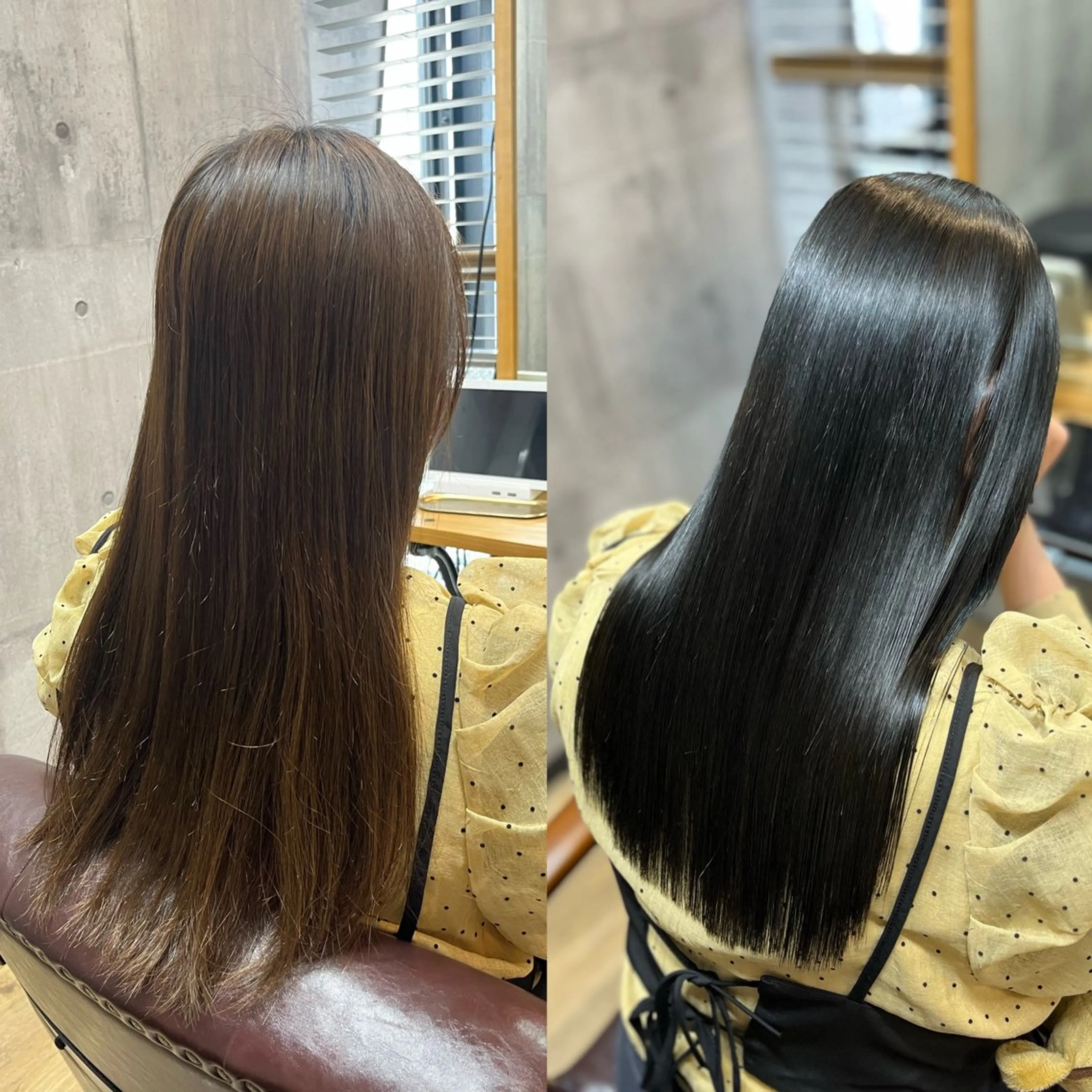 ロング カット 縮毛矯正 トリートメント 艶髪🌈ムラカミ サキのヘアスタイル