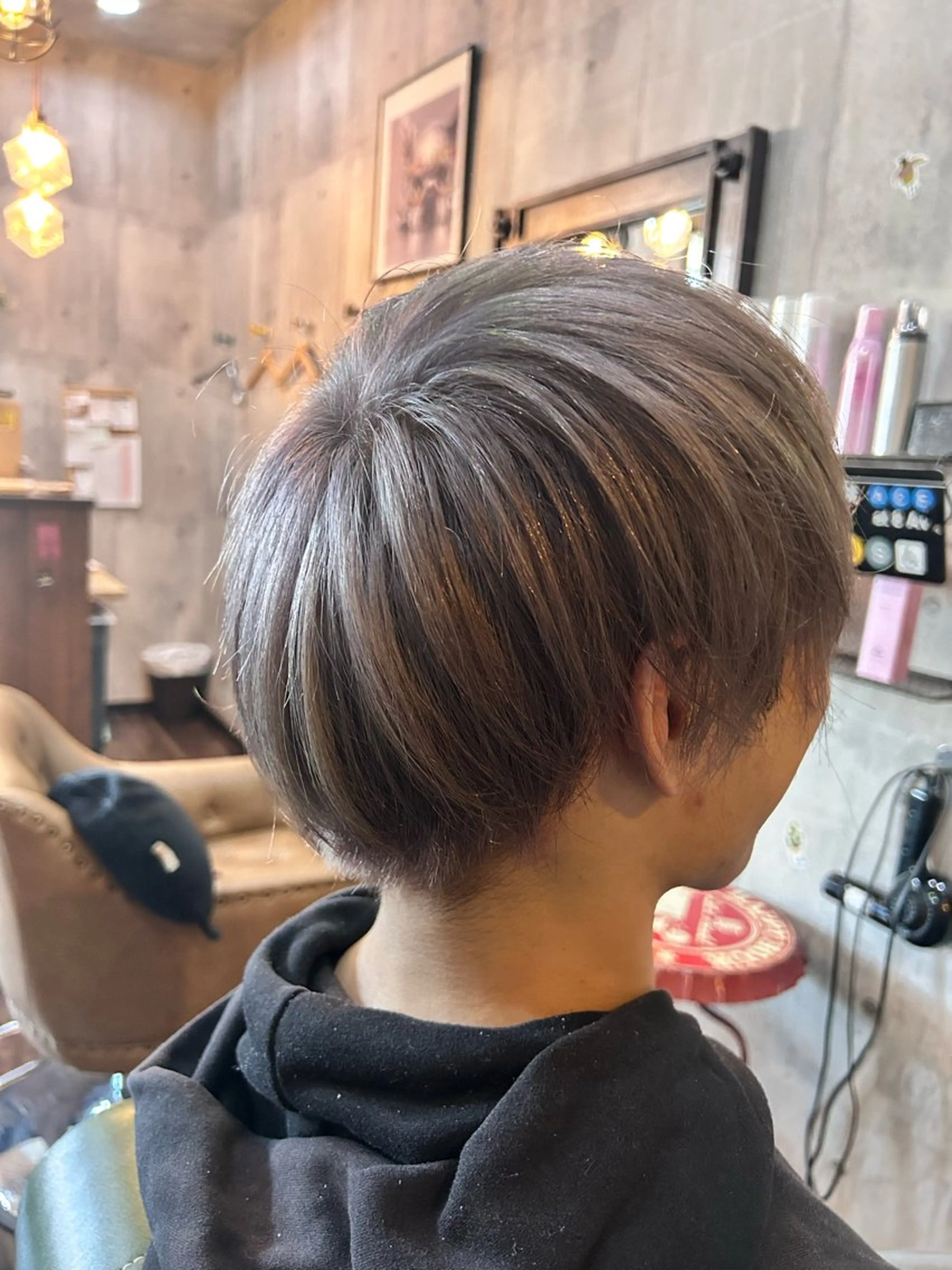 ショート PRAMEERA所属・higashi chiriのヘアスタイル