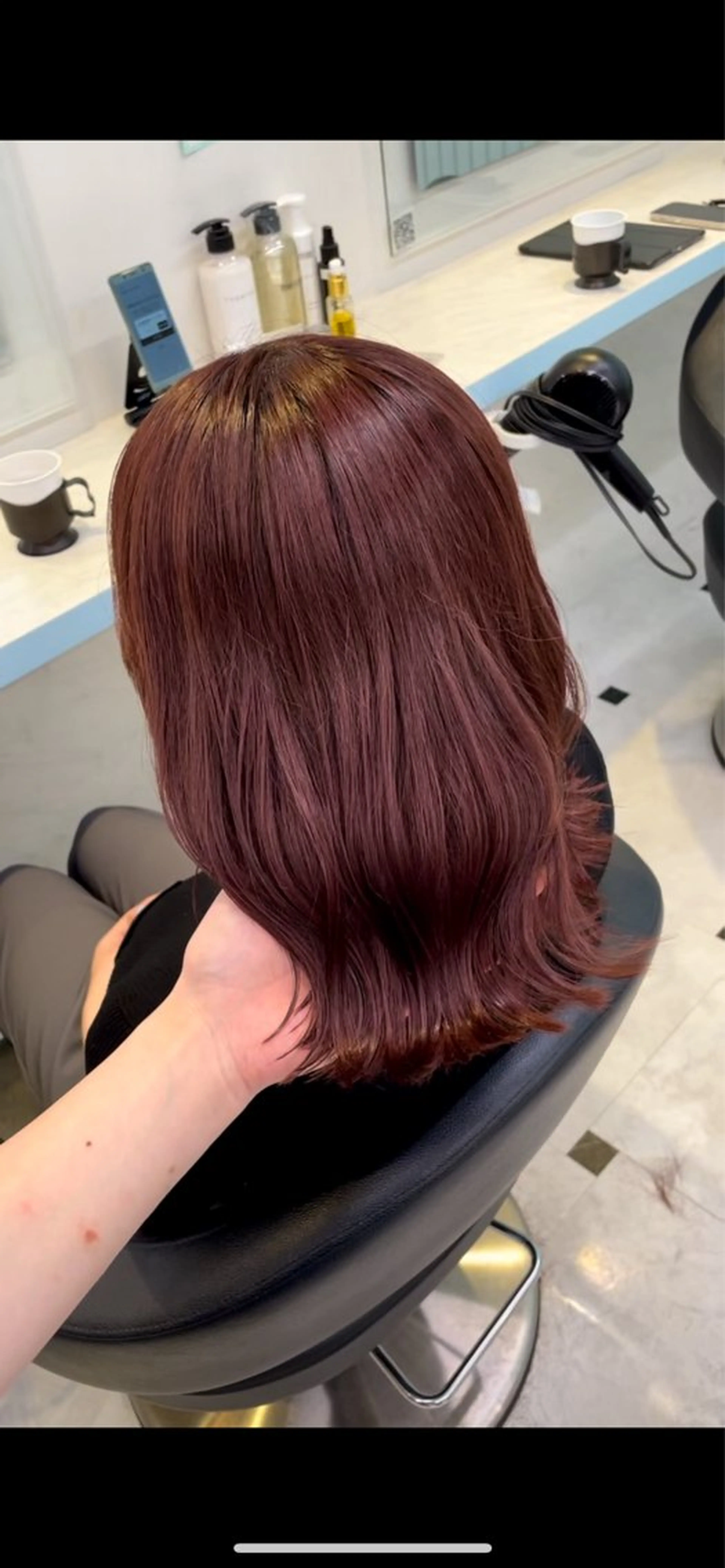 カラー カット ヘアカラー 🍒♡艶髪暖色カラー saaya♡🍒のヘアスタイル