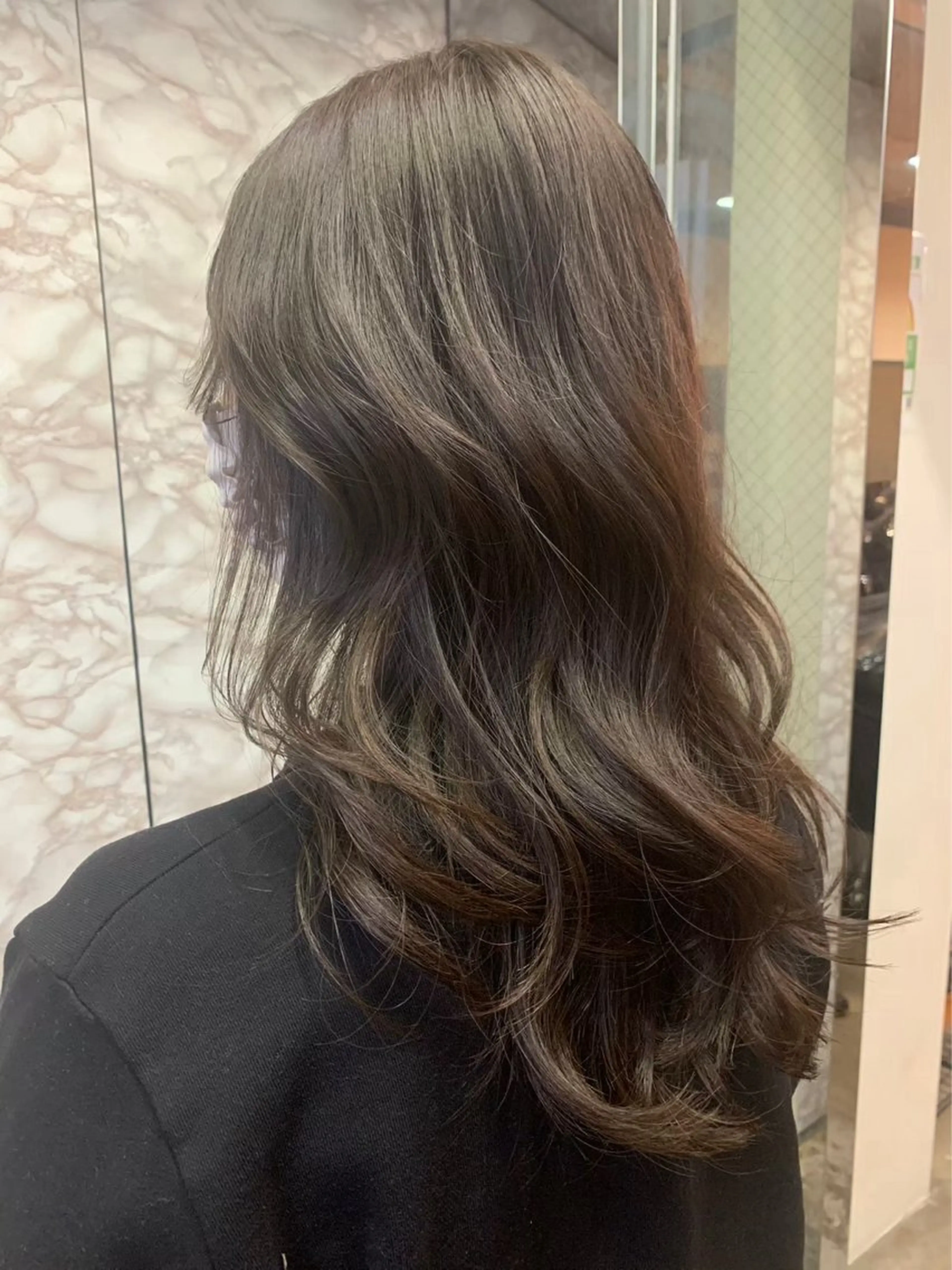 ロング カラー ヘアアレンジ ヘアカラー トリートメント ヘッドスパ ヘアセット 🫧透明感／艶カラー 🫧Ryuseiのヘアスタイル
