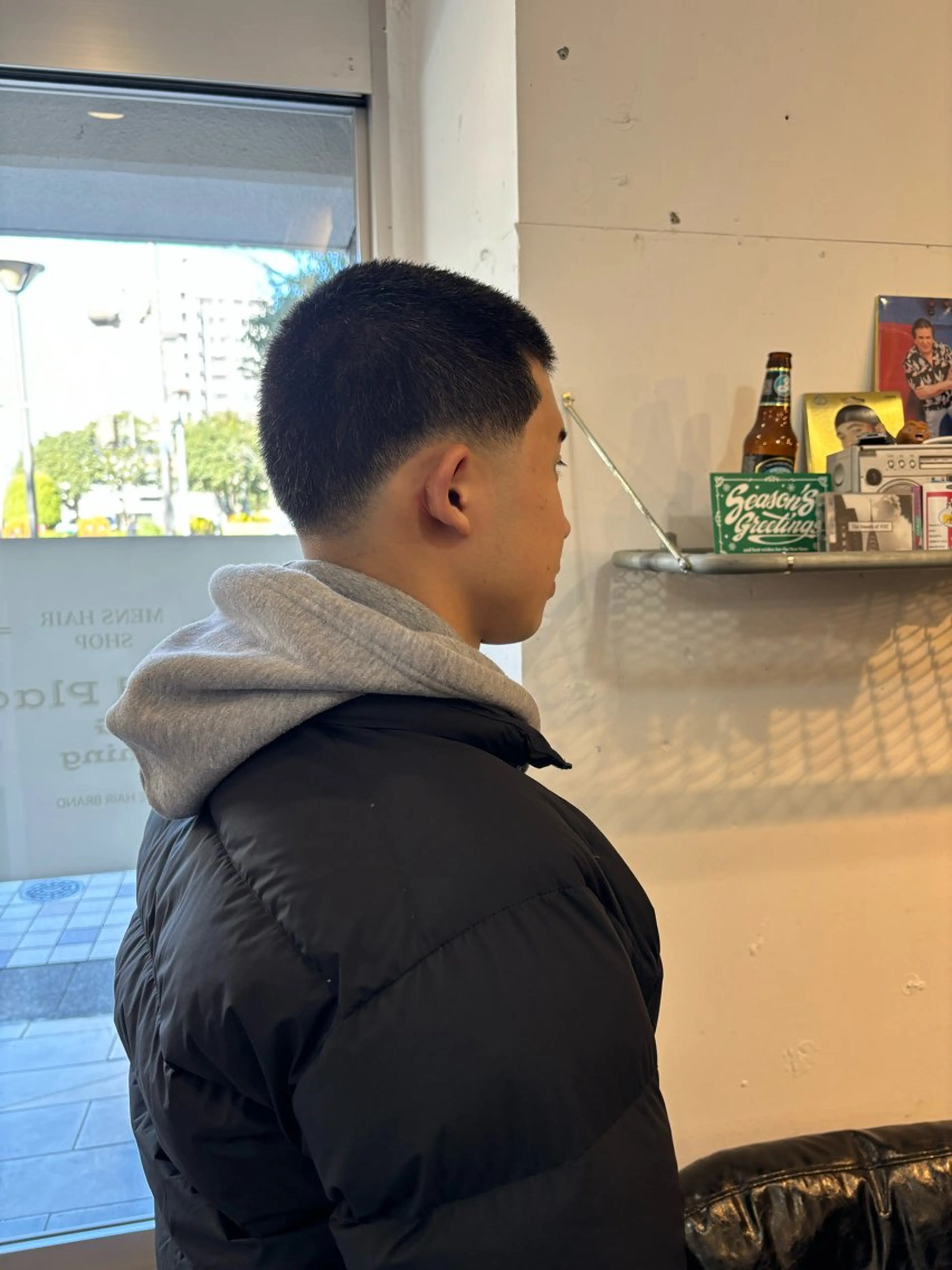 メンズ フェードカット 川端 隼平のヘアスタイル