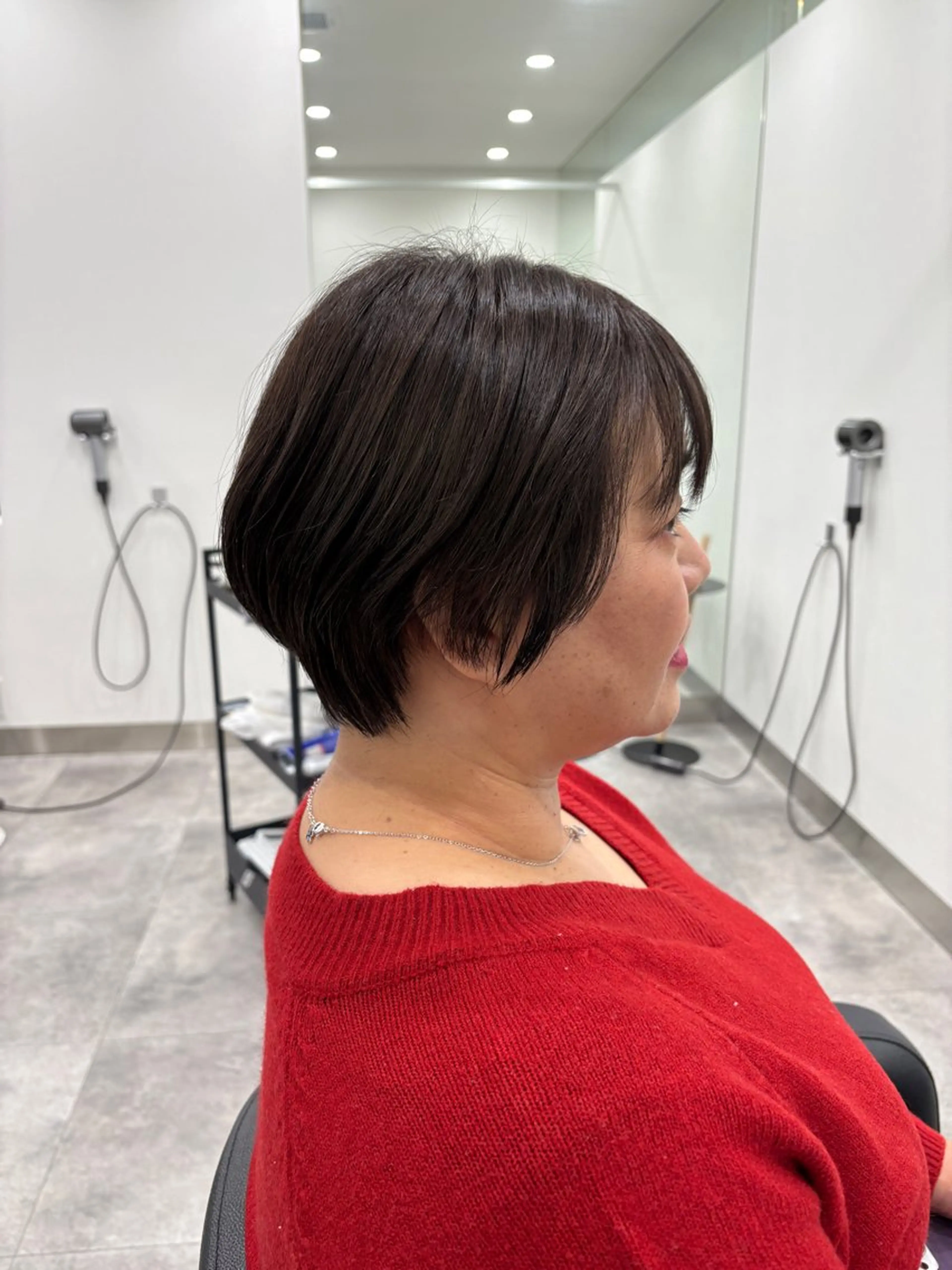 ショート カラー ヘアアレンジ ブリーチ ケアブリーチ ボブ 韓国風ヘア レイヤーカット カット ヘアカラー トリートメント 💝似合わせカット& カラーＵｒｕｎａ💝のヘアスタイル