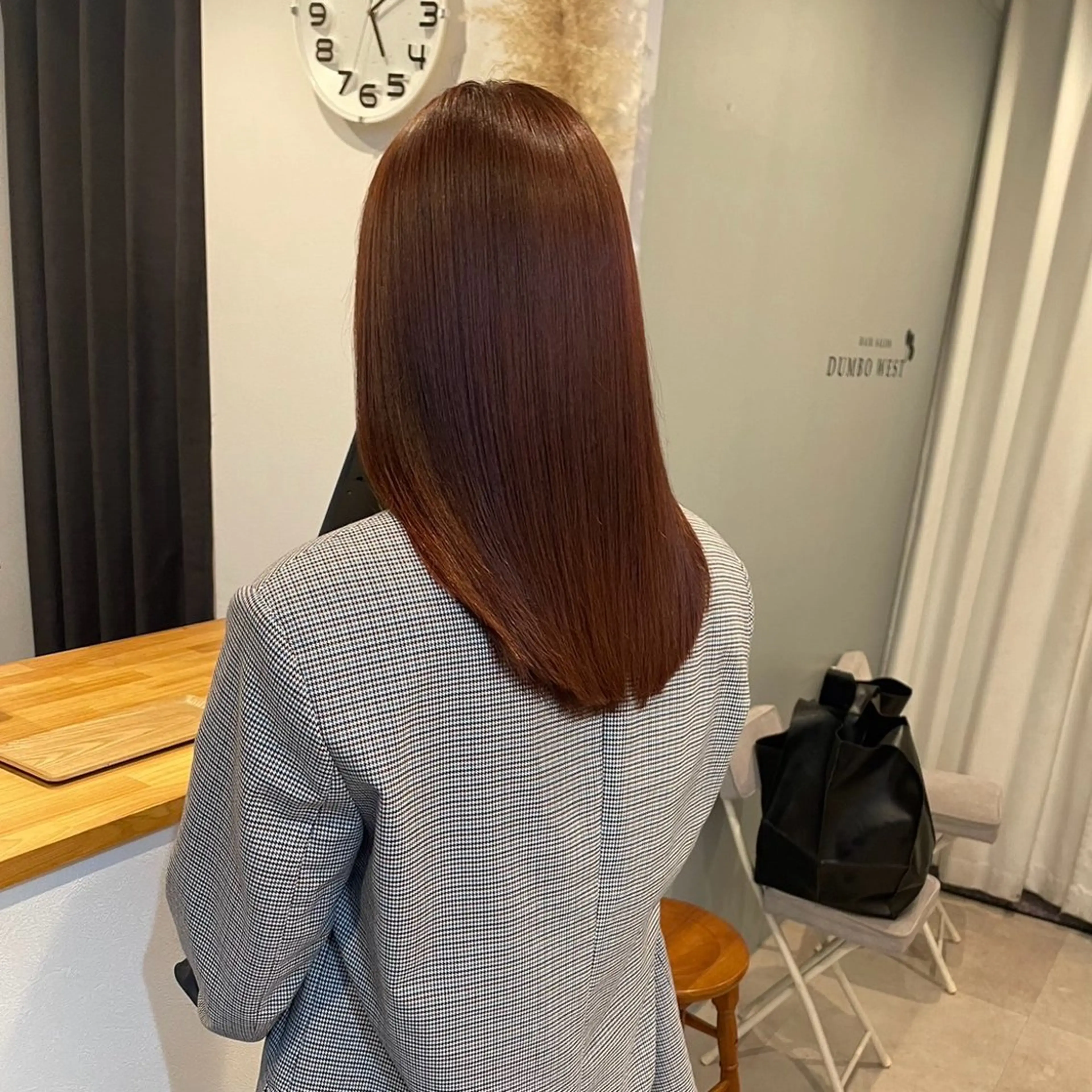 ミディアム ミディアムパーマ ハイライト 髪質改善 レイヤーカット カット ヘアカラー トリートメント また会いたくなる 美容師【KENTA】のヘアスタイル