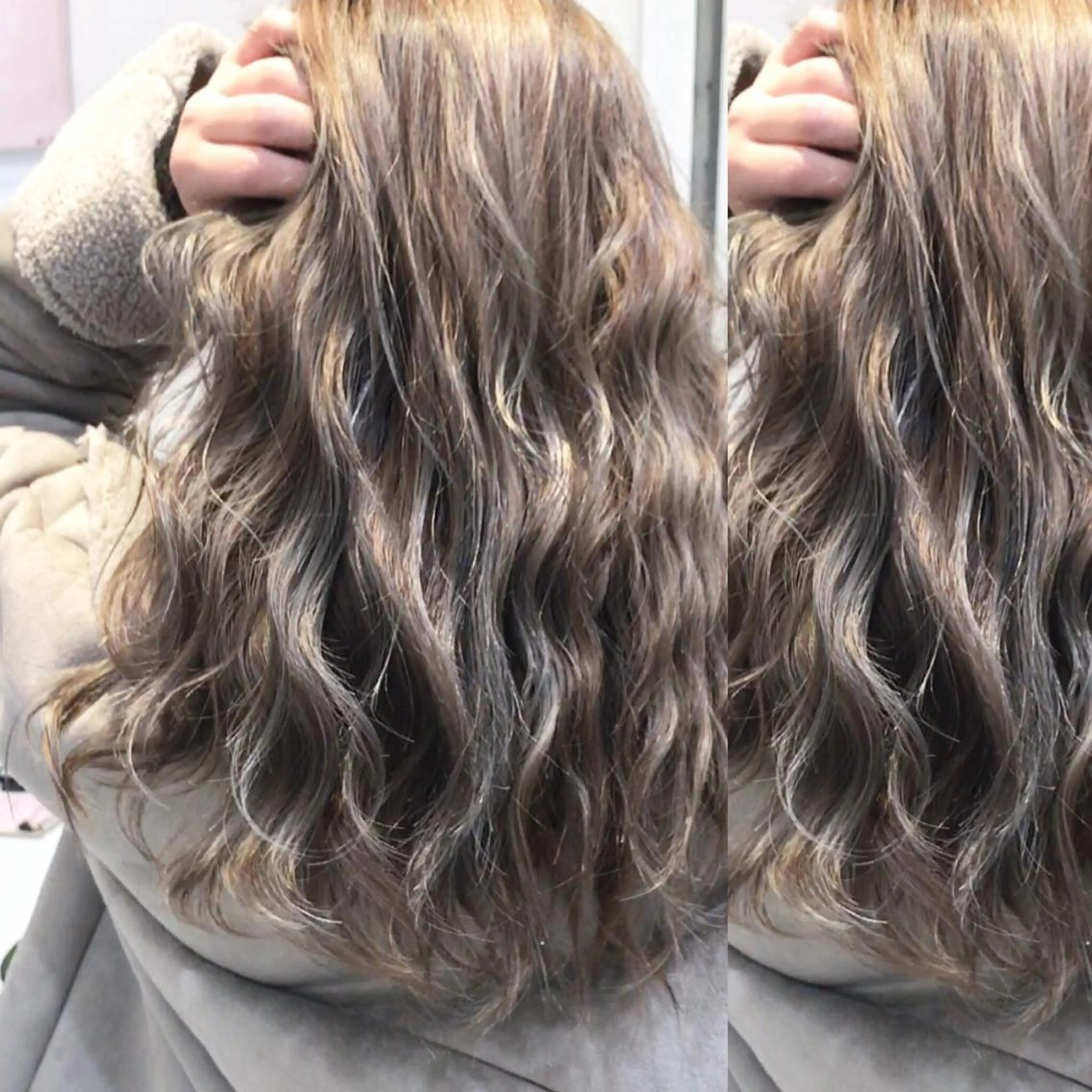 ロング カラー ヘアアレンジ ハイライトカラー ハイライト ヘアカラー トリートメント BANK'S hair所属・💐ケラチン 髪質改善寺坂雄飛💐のヘアスタイル