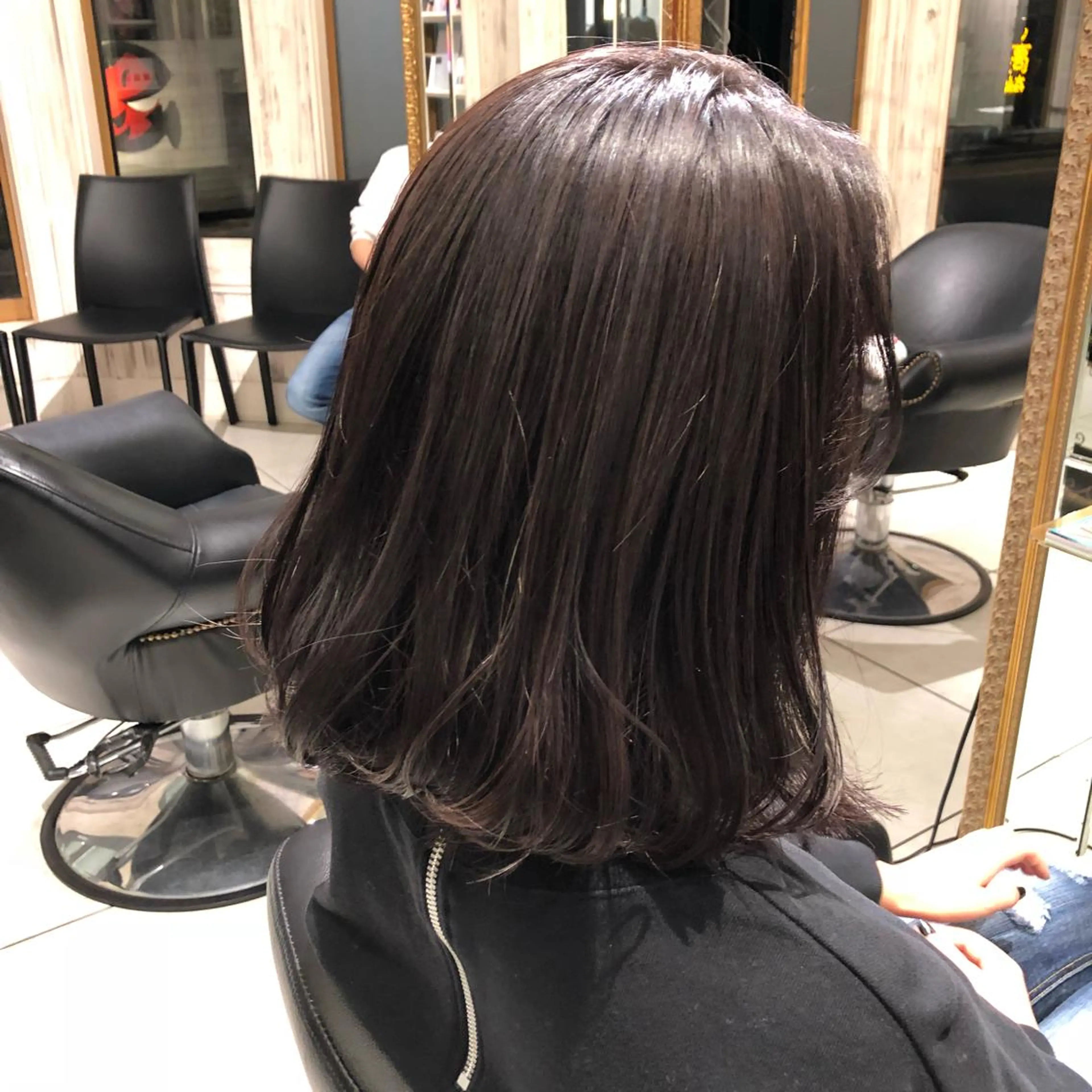 ミディアム FENICE onthe beach所属・永井大樹✨ 透明感カラー✨のヘアスタイル