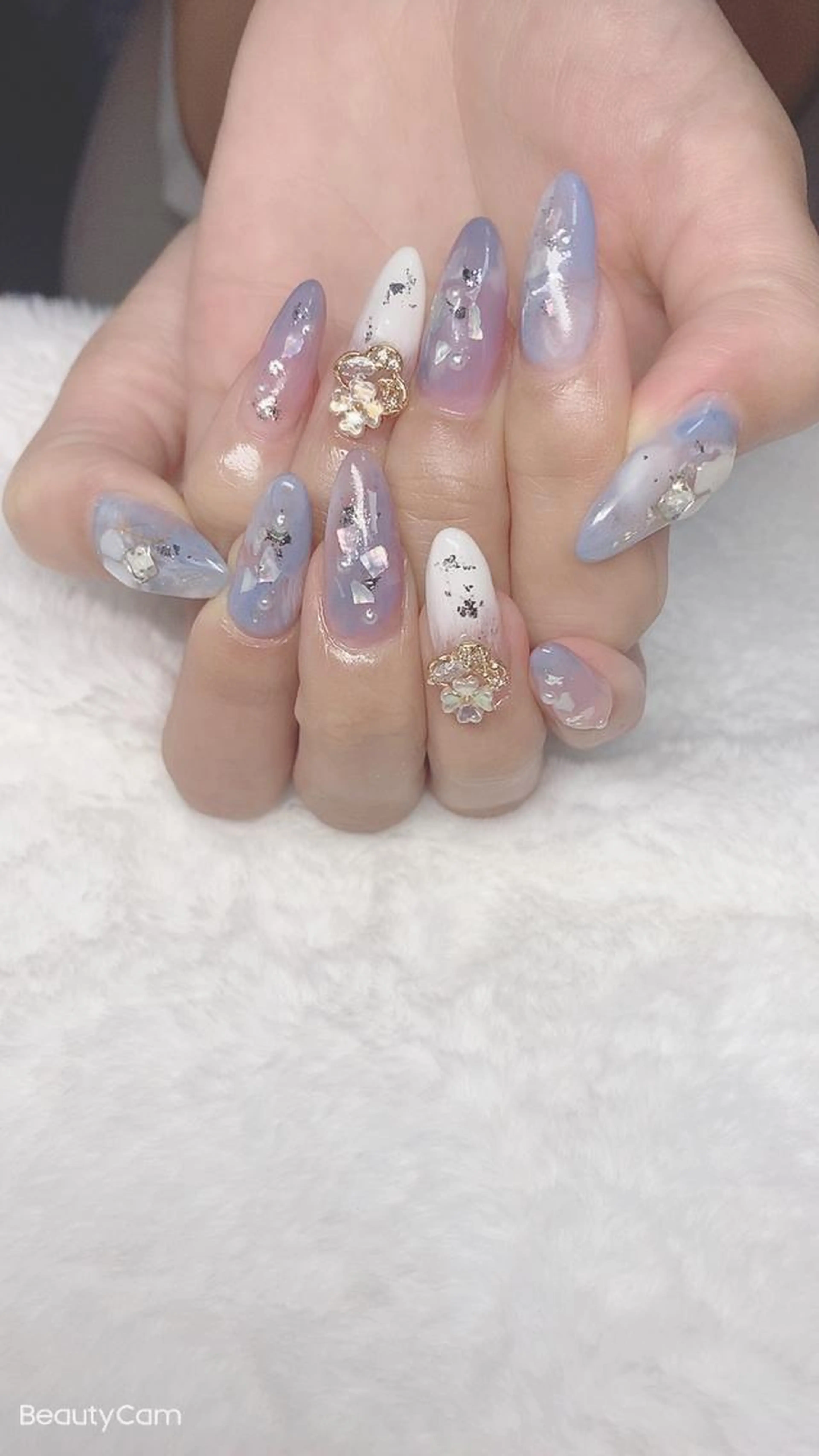 · 【ジェルオフ込み】定額ジェルネイル4本アート6980円110分の写真