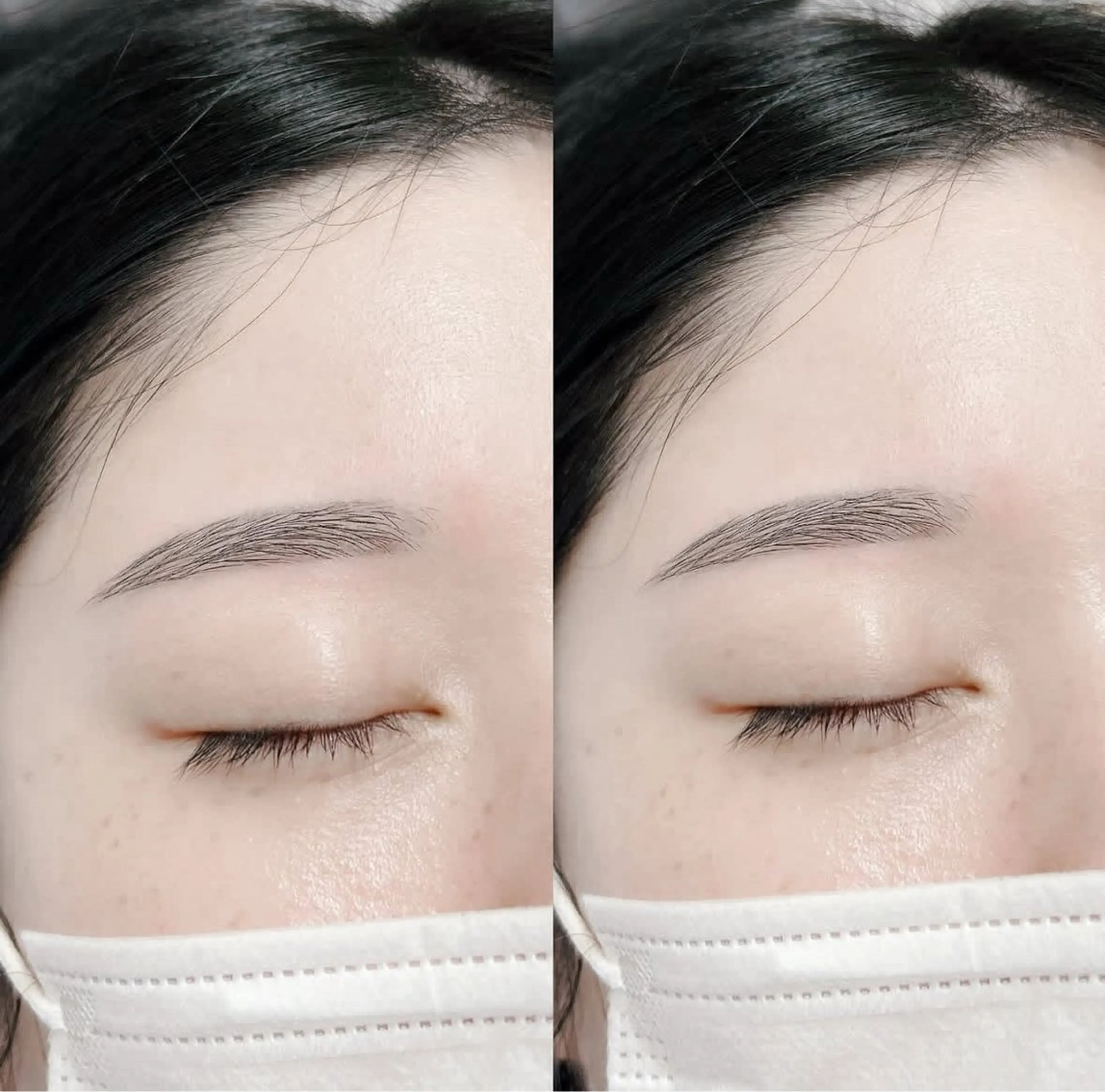 アイブロウワックス（間引き）の写真