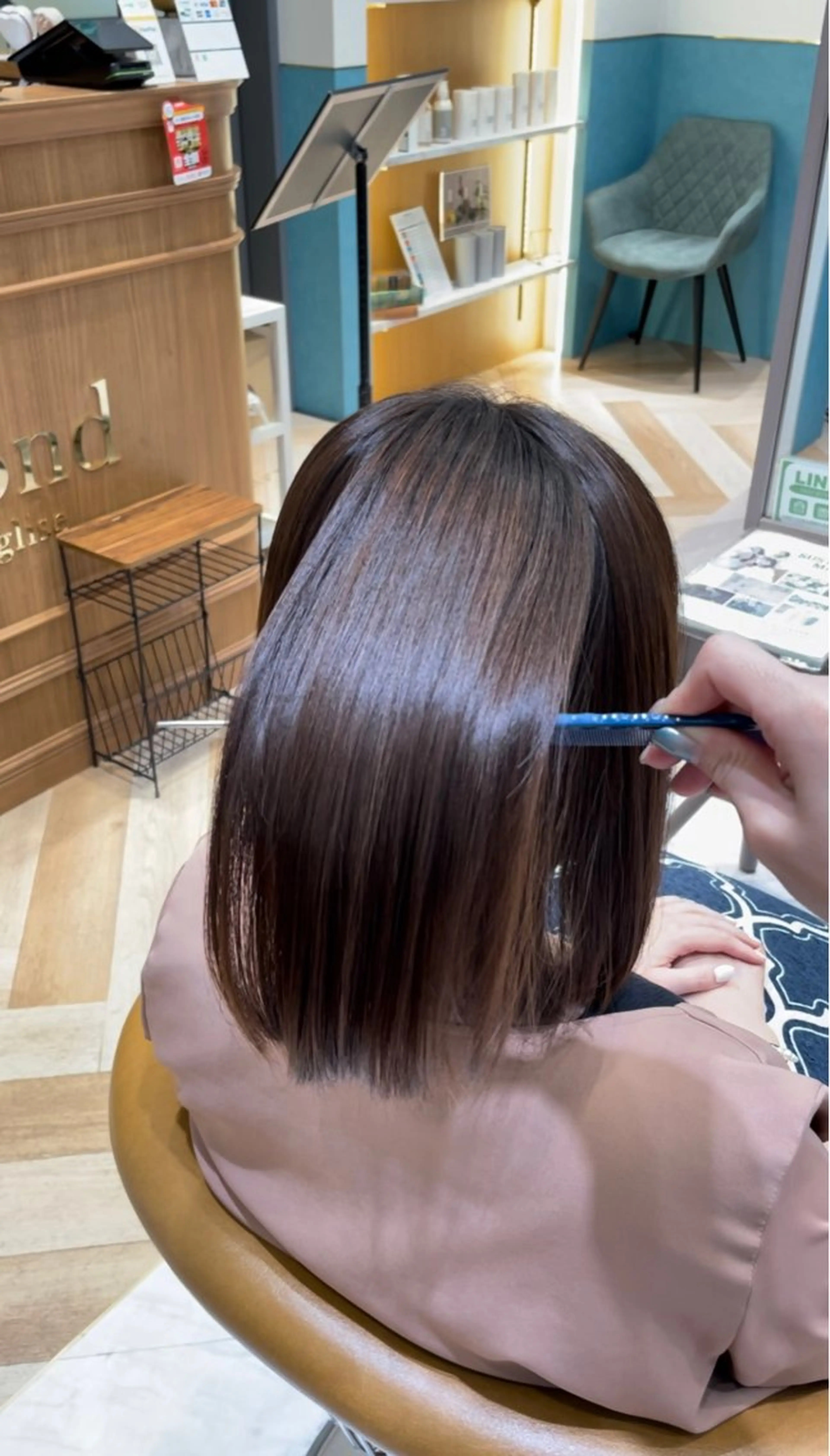 カット 韓国レイヤー 🧸🤍ちずみのヘアスタイル