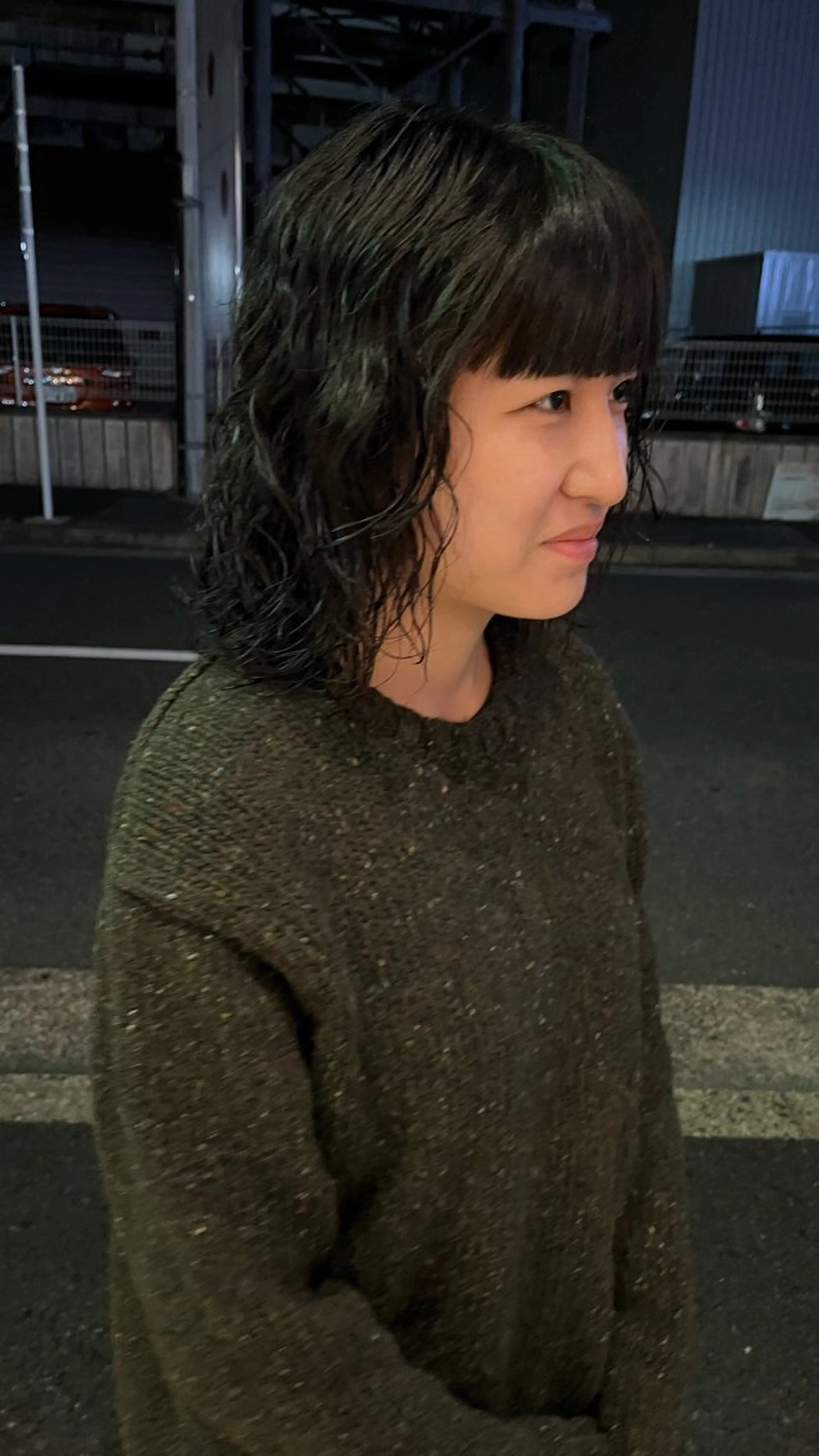 bobパーマの写真
