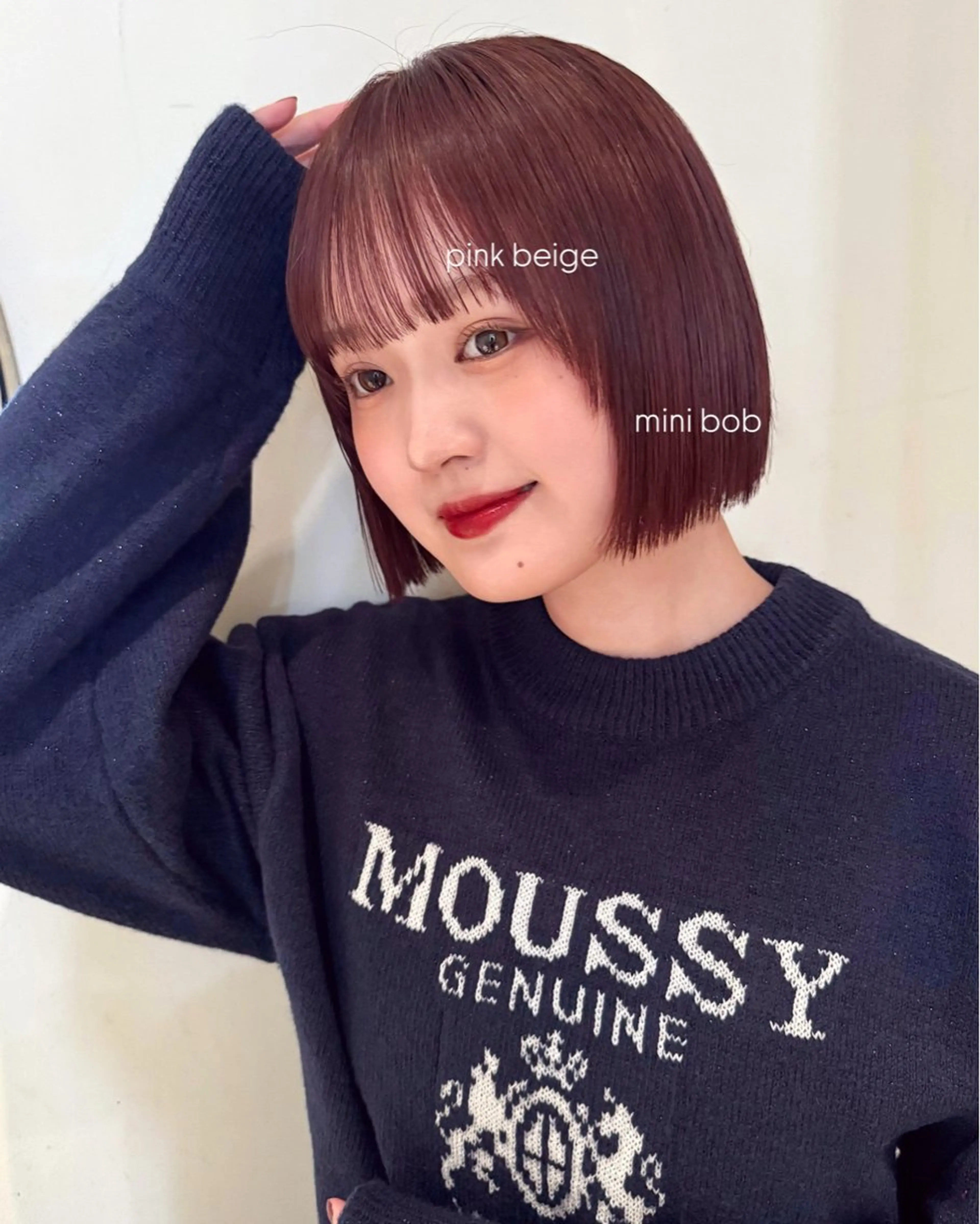 ショート カラー カット ヘアカラー トリートメント yuuka/ボブ/ダ ブルカラー/髪質改善のヘアスタイル