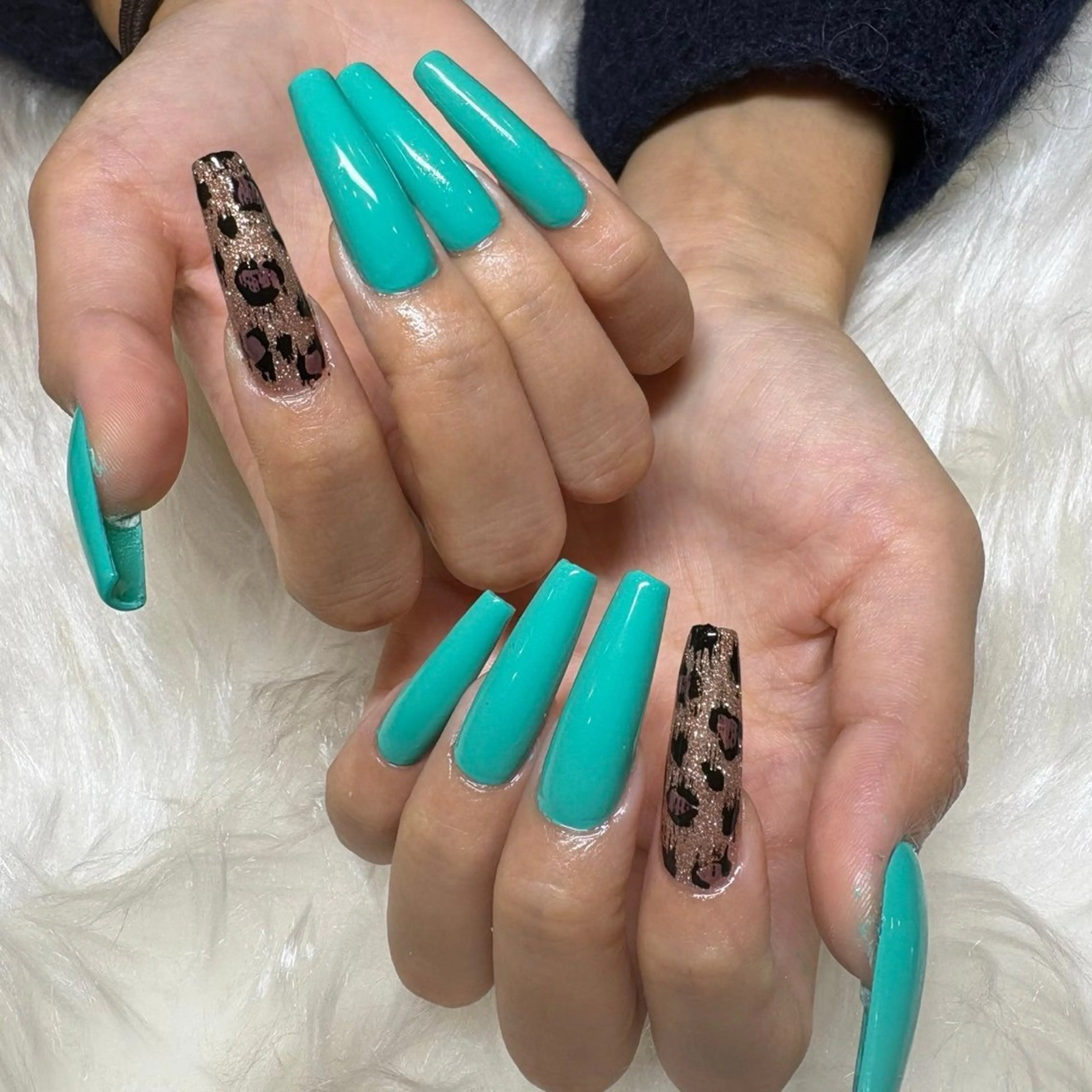 ネイル ハンドネイル nail salon Luana所属・🎀Luana nail🧸‪♡⸝*のネイルデザイン