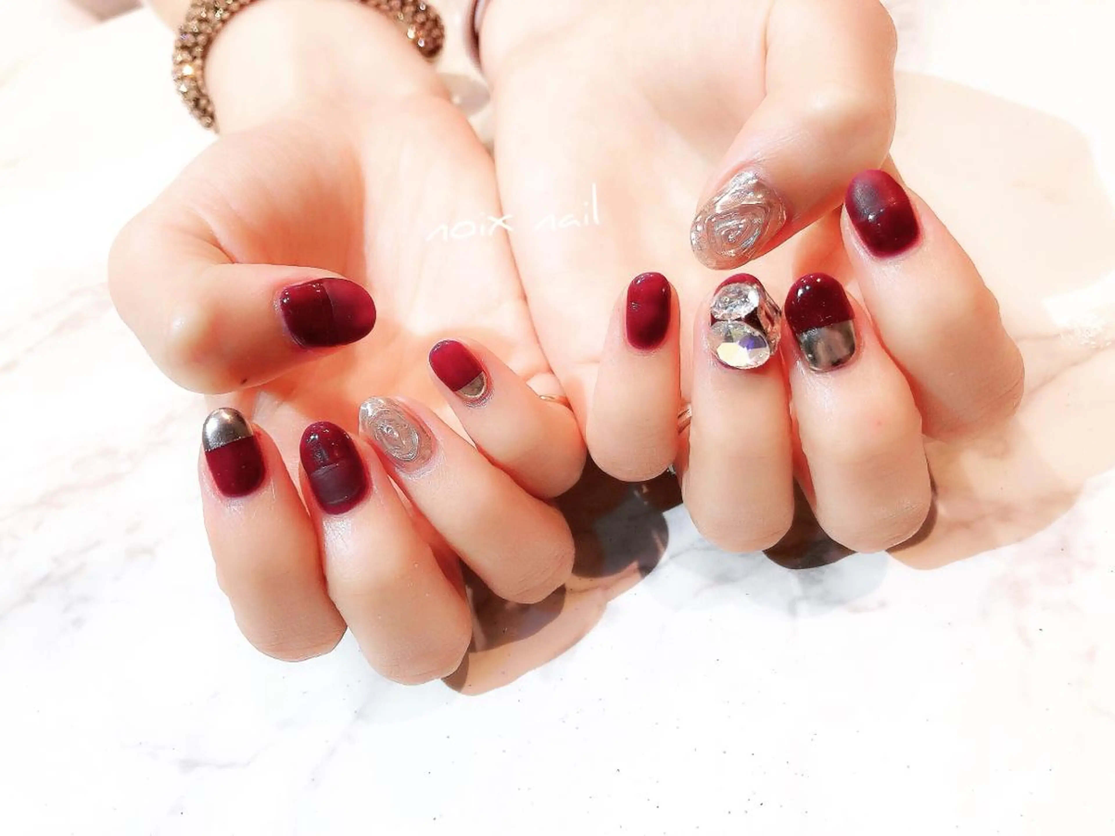 ネイル noix nail &eyeのネイルデザイン