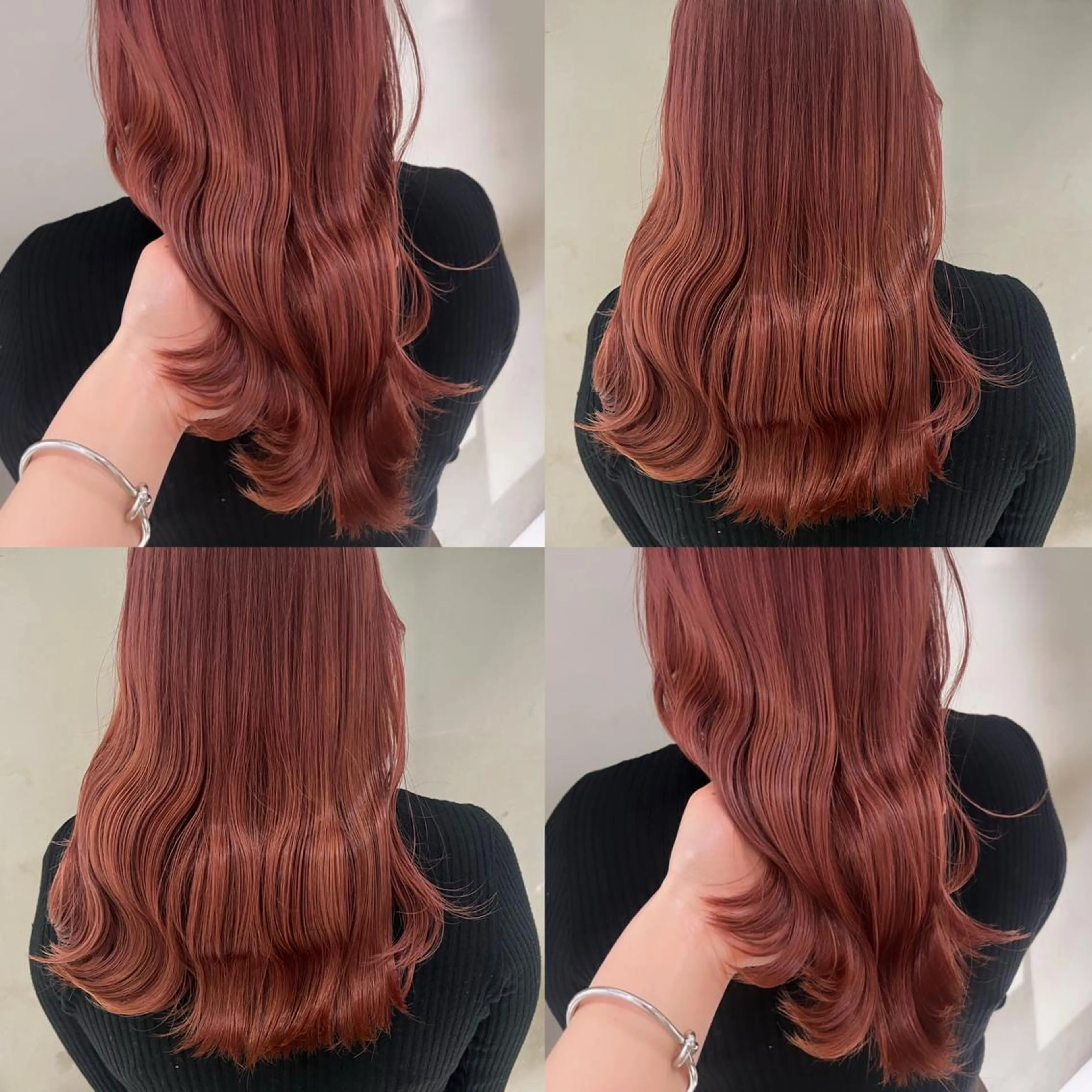 セミロング カラー ベージュカラー ダブルカラー ハイトーンカラー ラベンダーカラー ピンクカラー カジュアルを女っぽく 𝗮𝘆𝗮𝗰𝗼のヘアスタイル