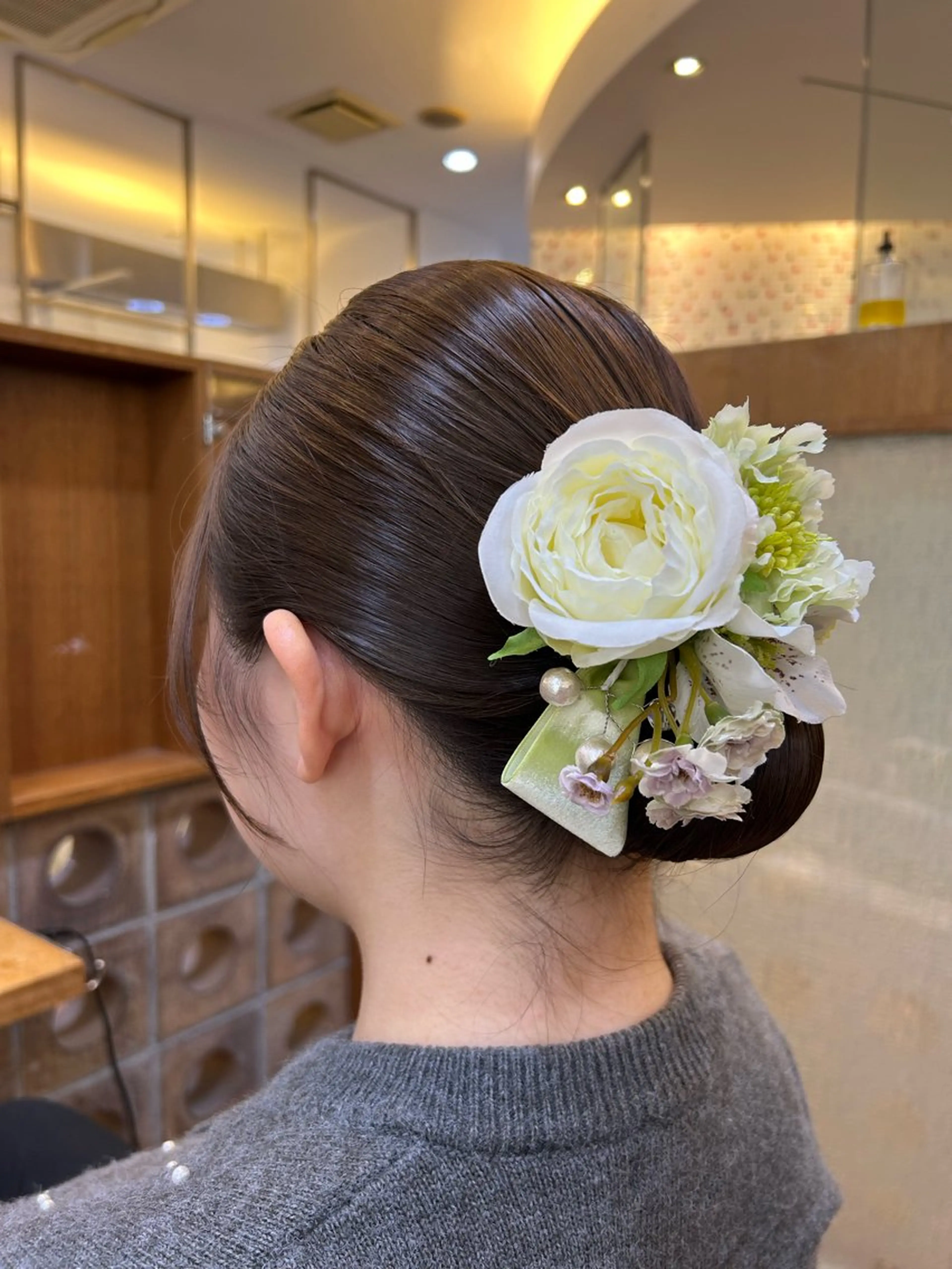 ヘアアレンジ ヘアセット 💠クロスパーマ /アレンジ/彩未💠のヘアスタイル