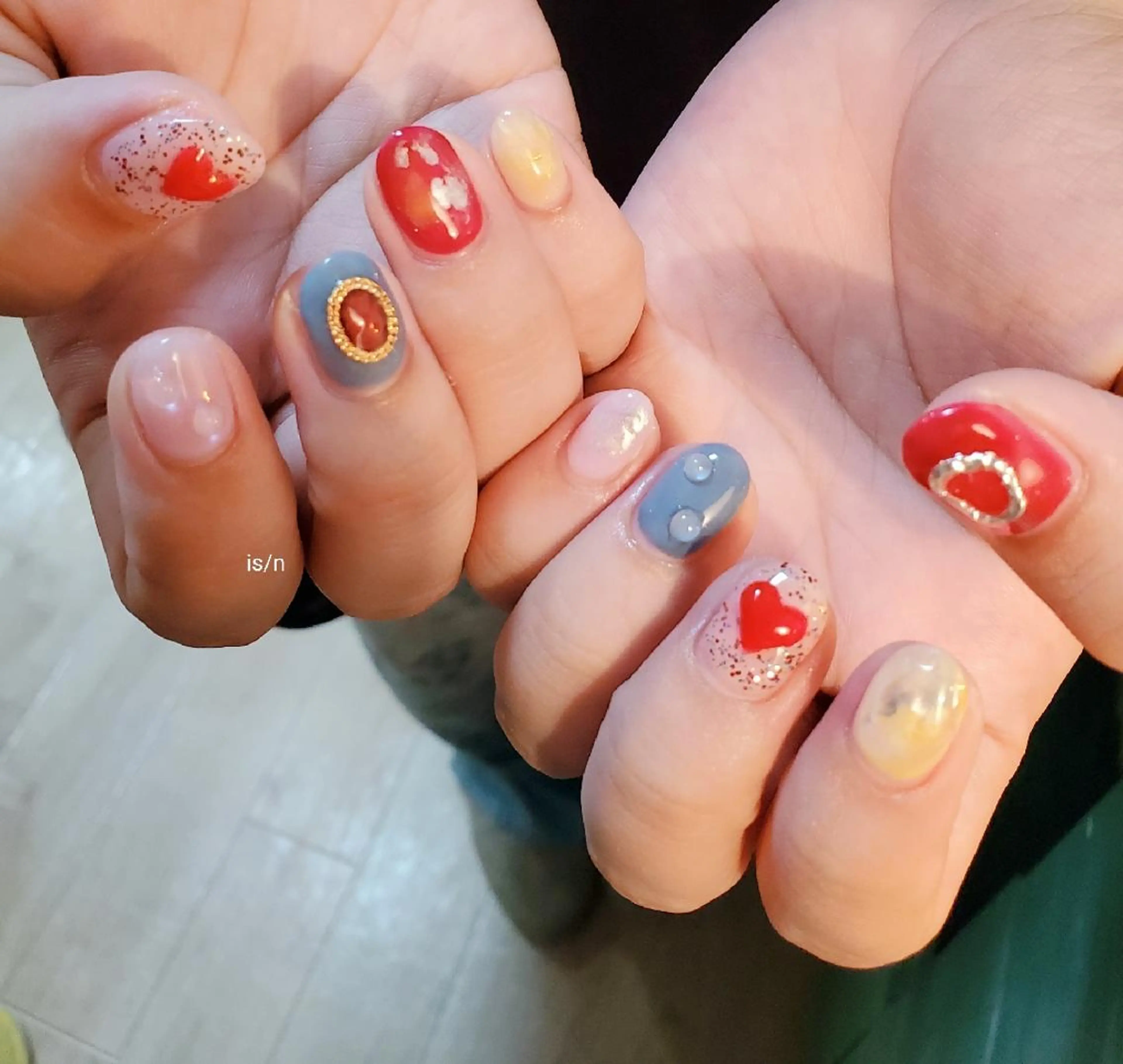 ネイル ハンドネイル 店長 佐藤のネイルデザイン