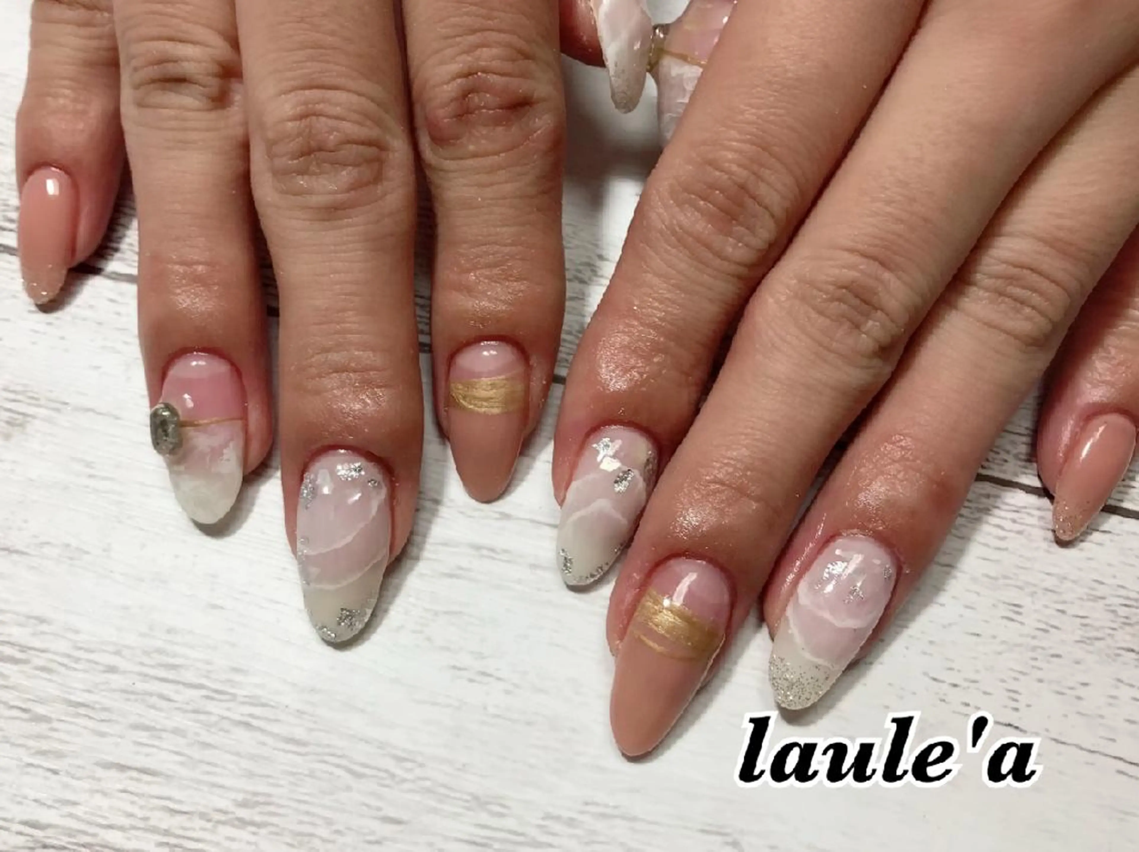 ネイル ハンドネイル Rグループ felizのネイルデザイン