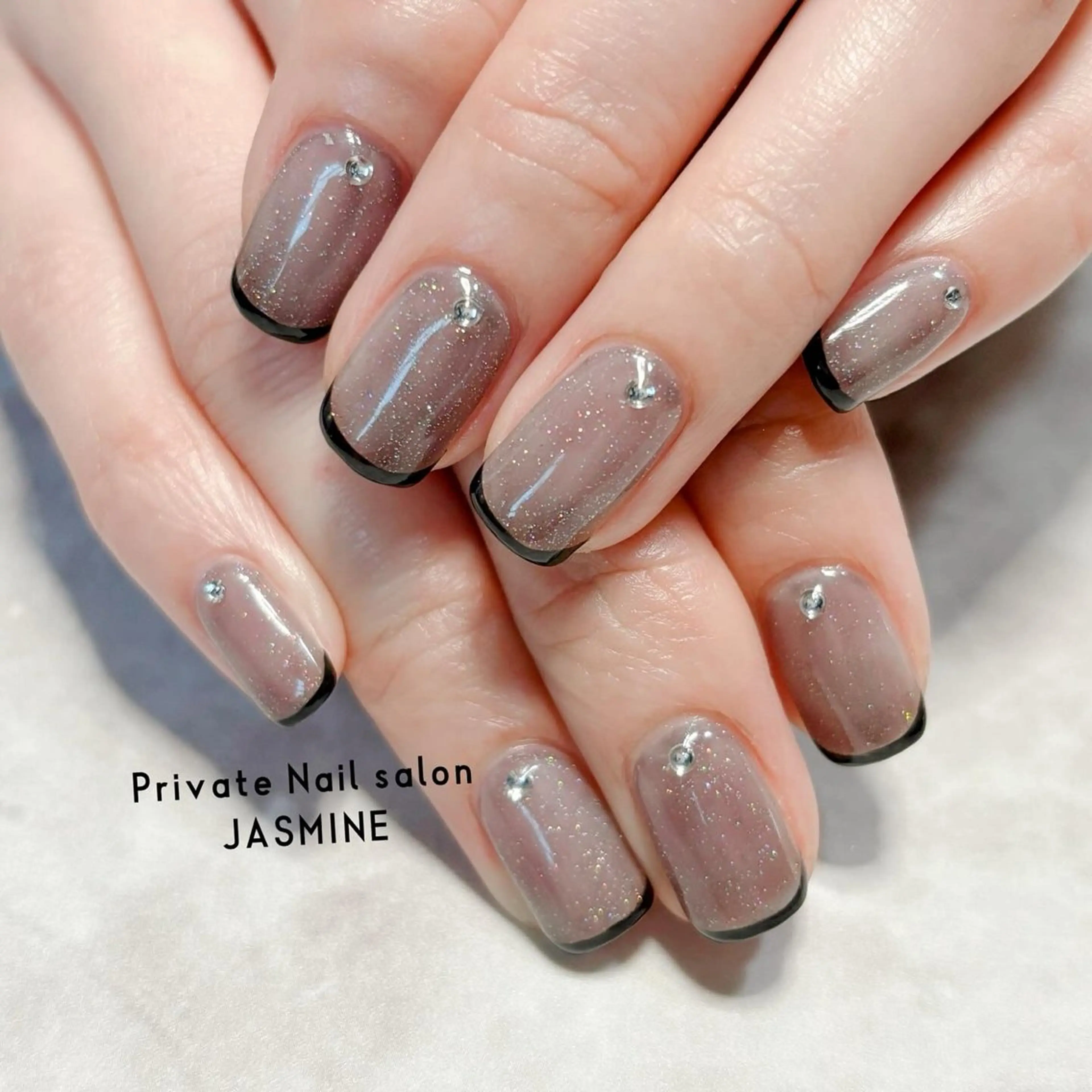 ネイル フレンチネイル Nail salon JASMINEのネイルデザイン