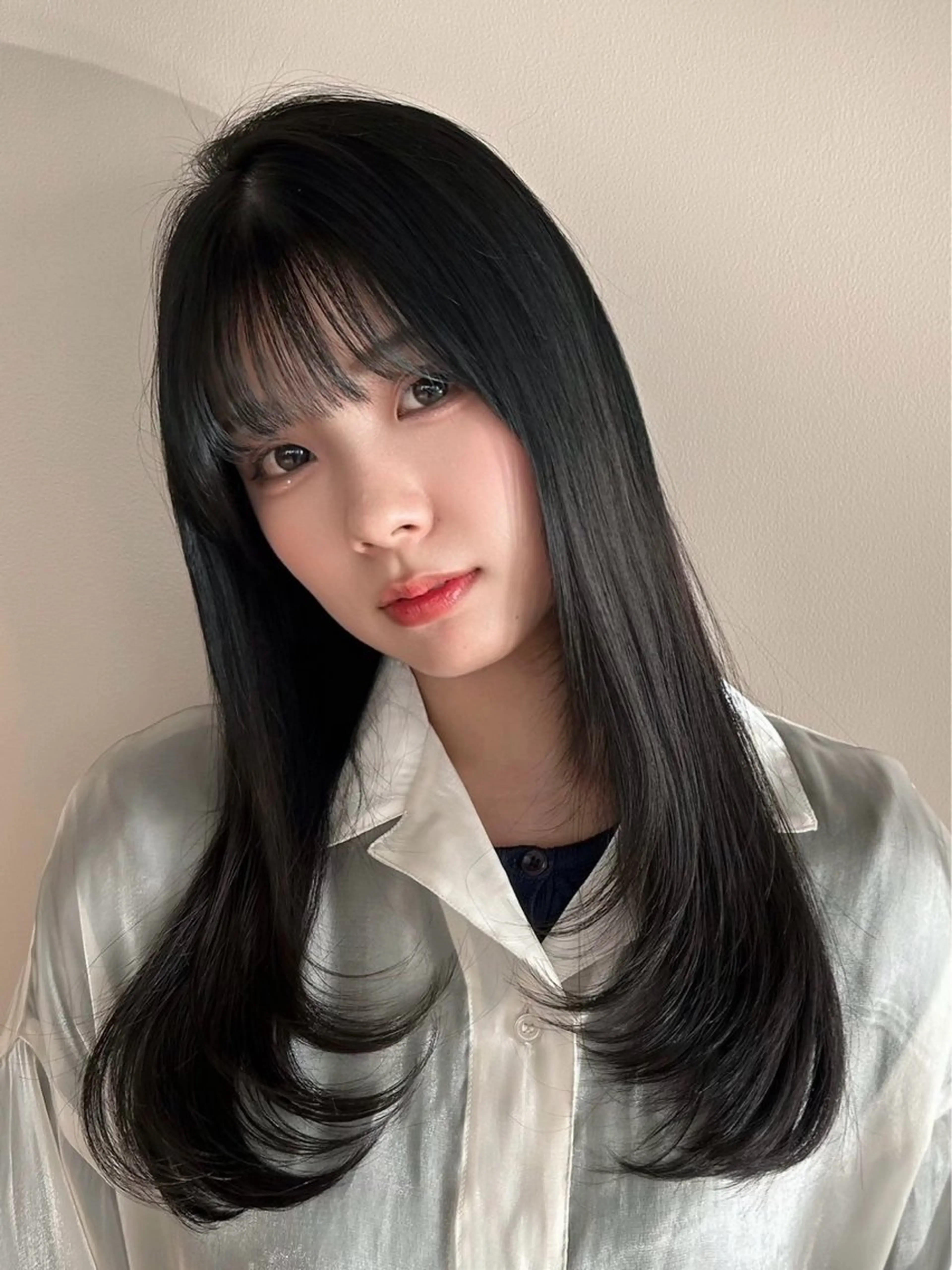 セミロング カラー レイヤーカット カット ヘアカラー トリートメント 髙木美緒🌿 レイヤー/アレンジのヘアスタイル