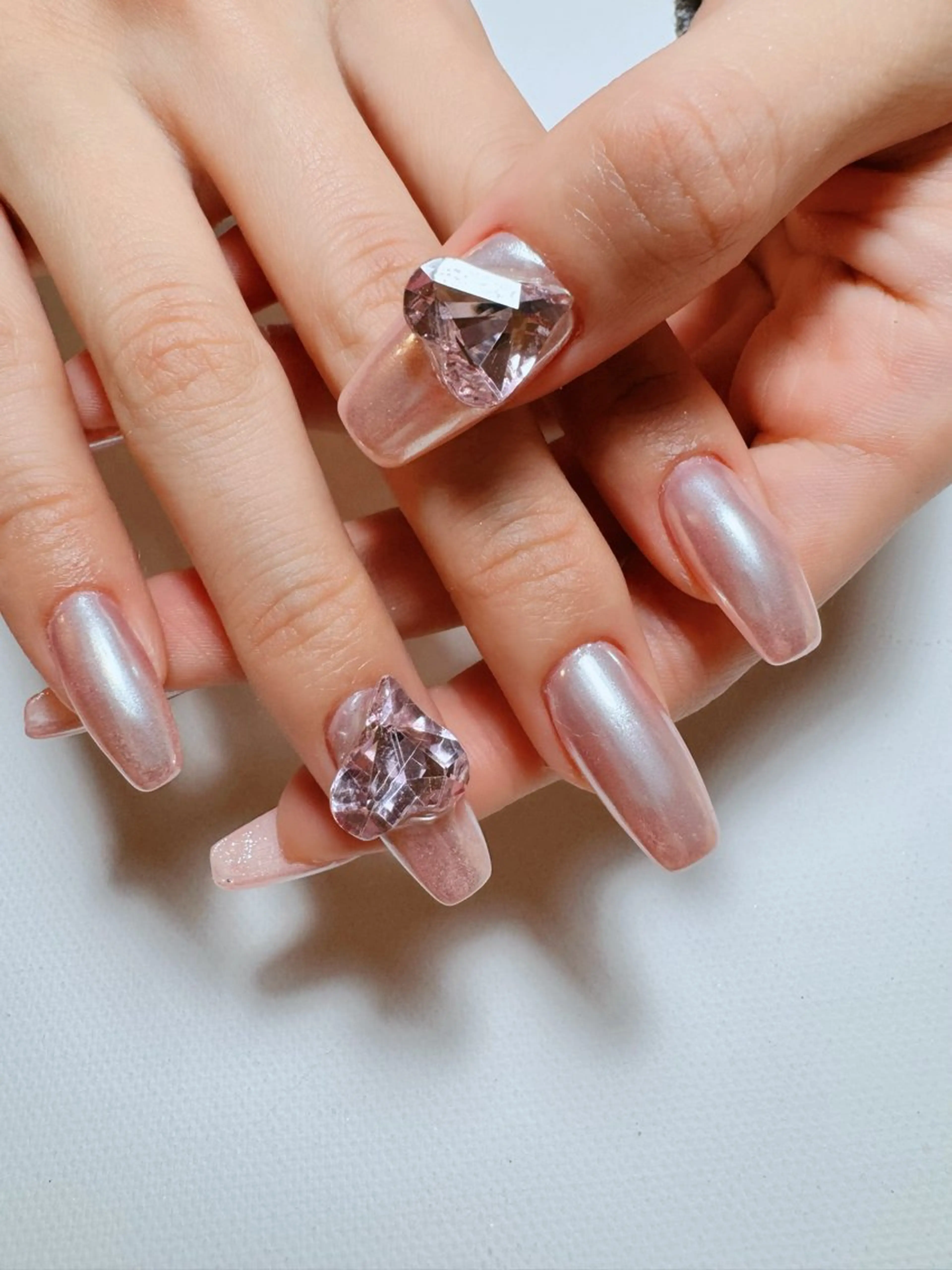 ネイル ハンドネイル 【miyuki】 Bio nailのネイルデザイン