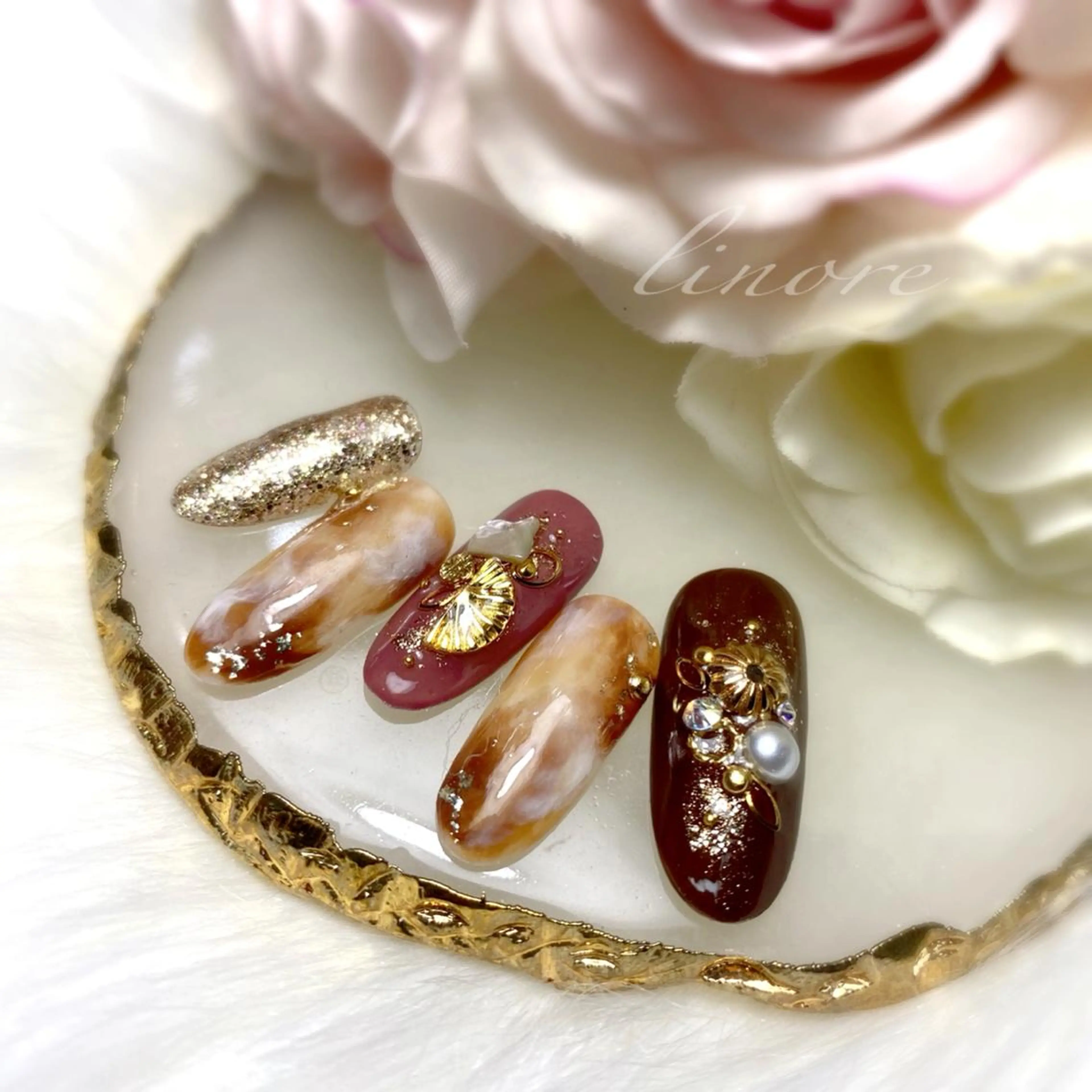 ネイル ハンドネイル nail salon -Linore-のネイルデザイン