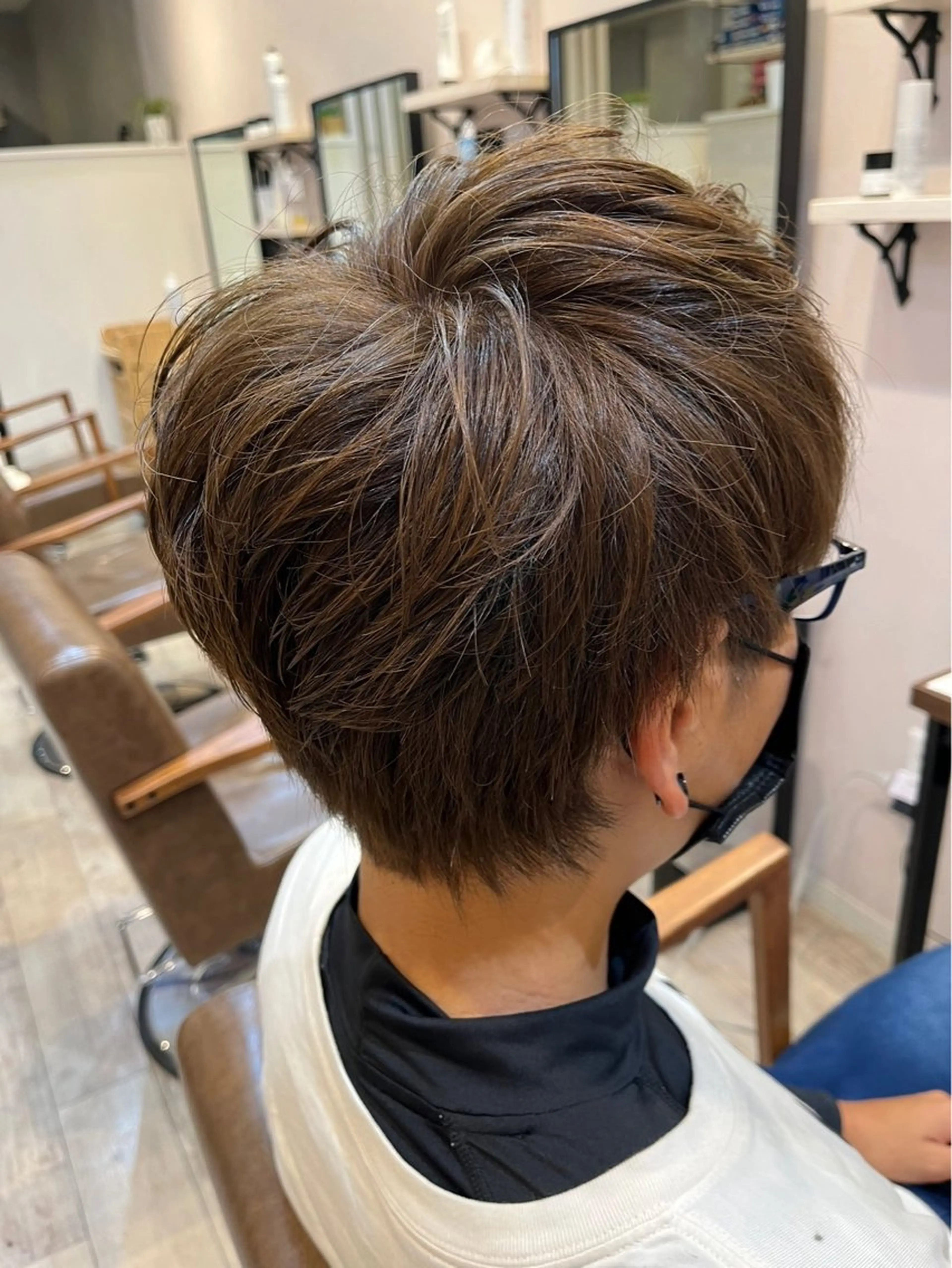 メンズカット+カラーブリーチなしの写真