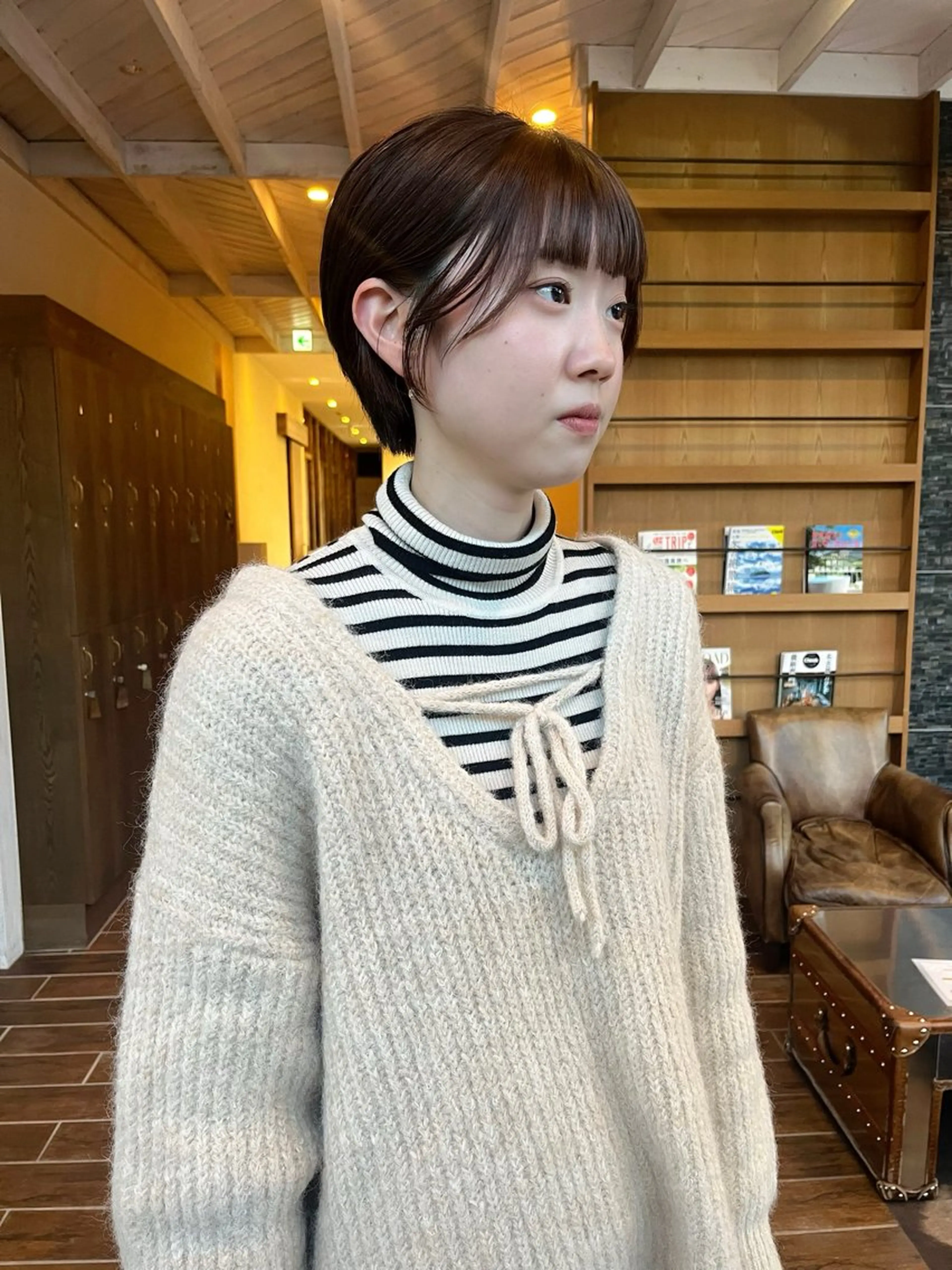 ショート 松野 心音のヘアスタイル