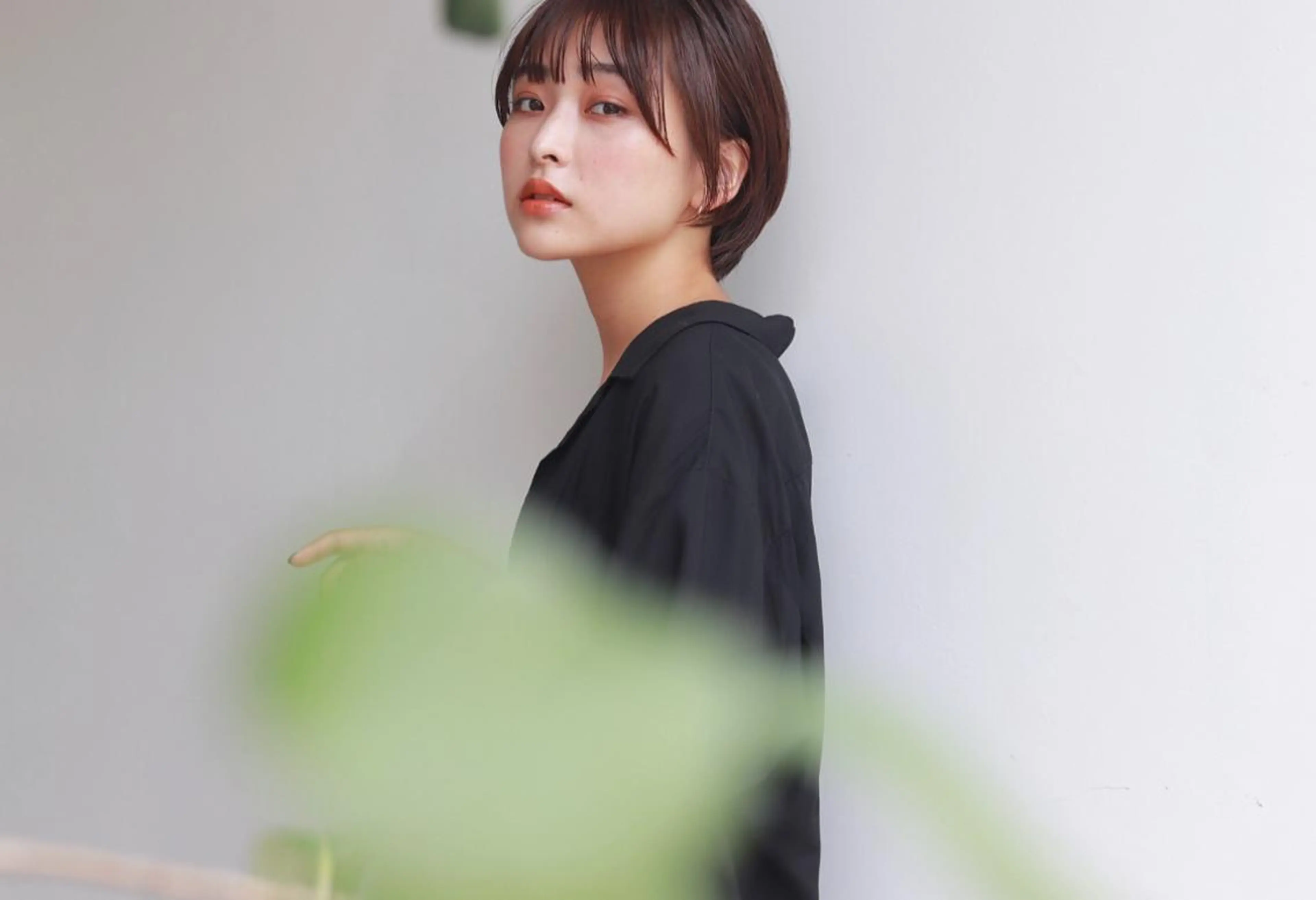 ショート カラー THE DAY所属・AKI HASHIMOTOのヘアスタイル