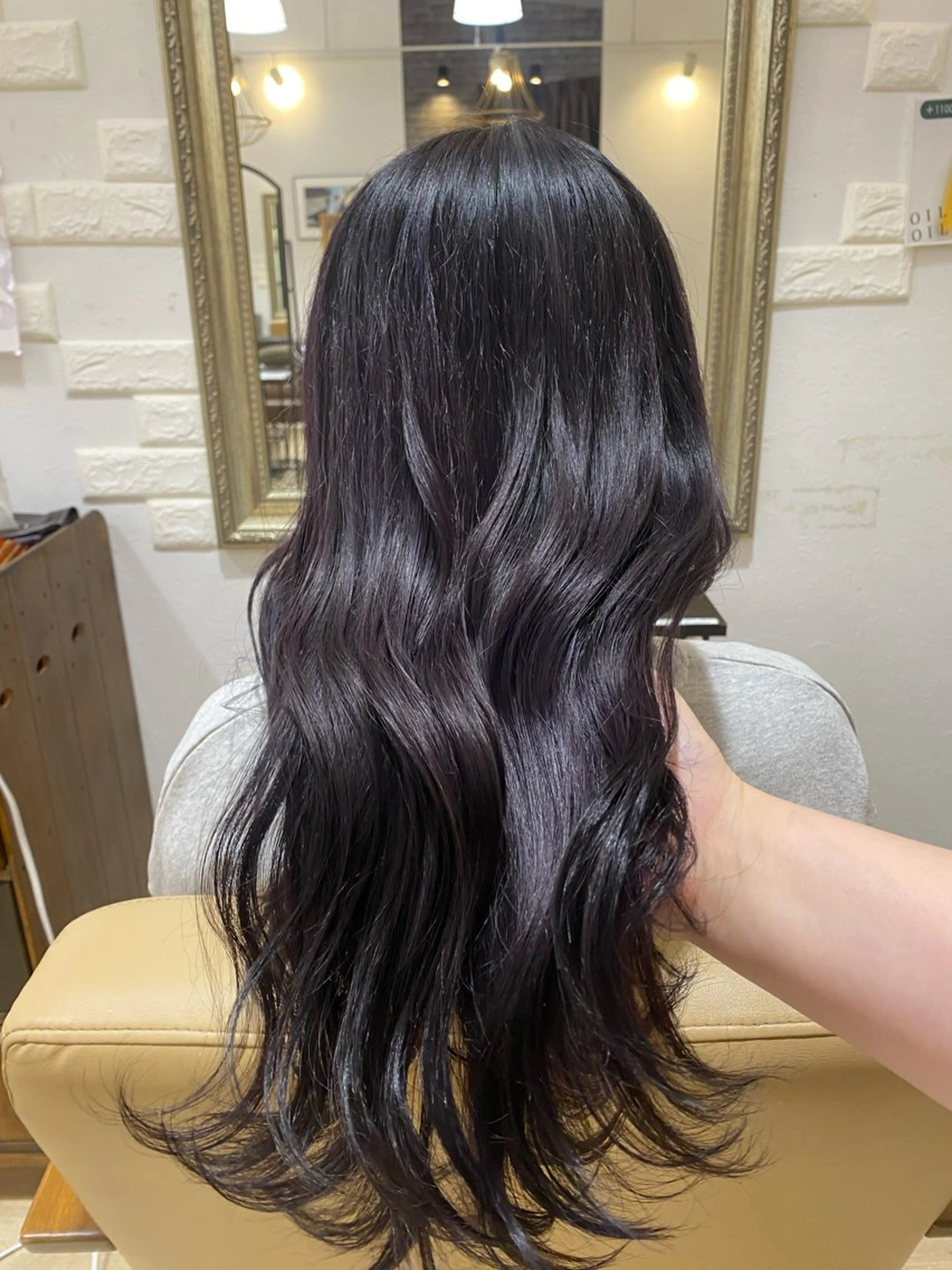 ロング 杉原 さやかのヘアスタイル
