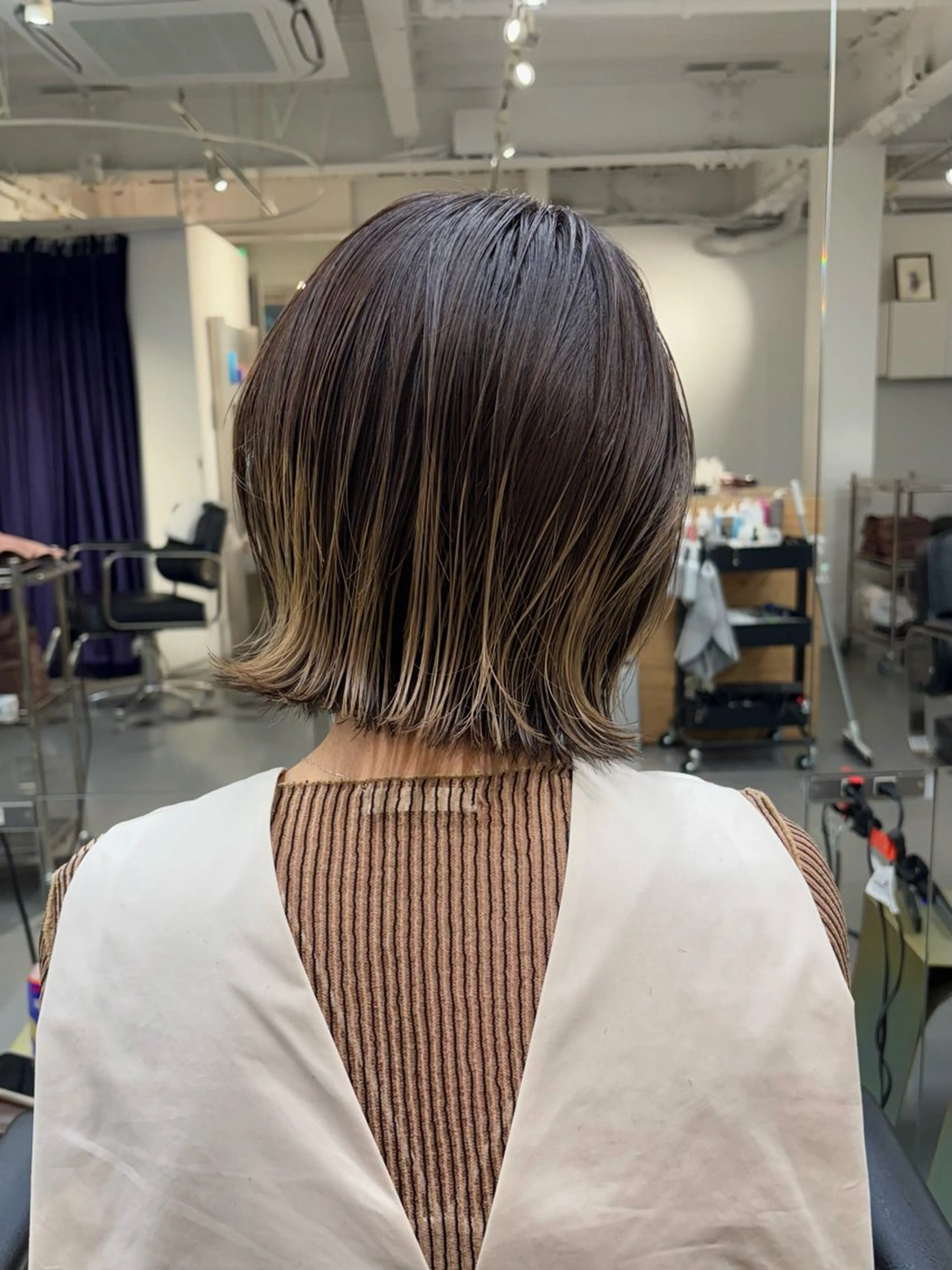 ショート カラー カット ヘアカラー トリートメント 村田 りょうやのヘアスタイル