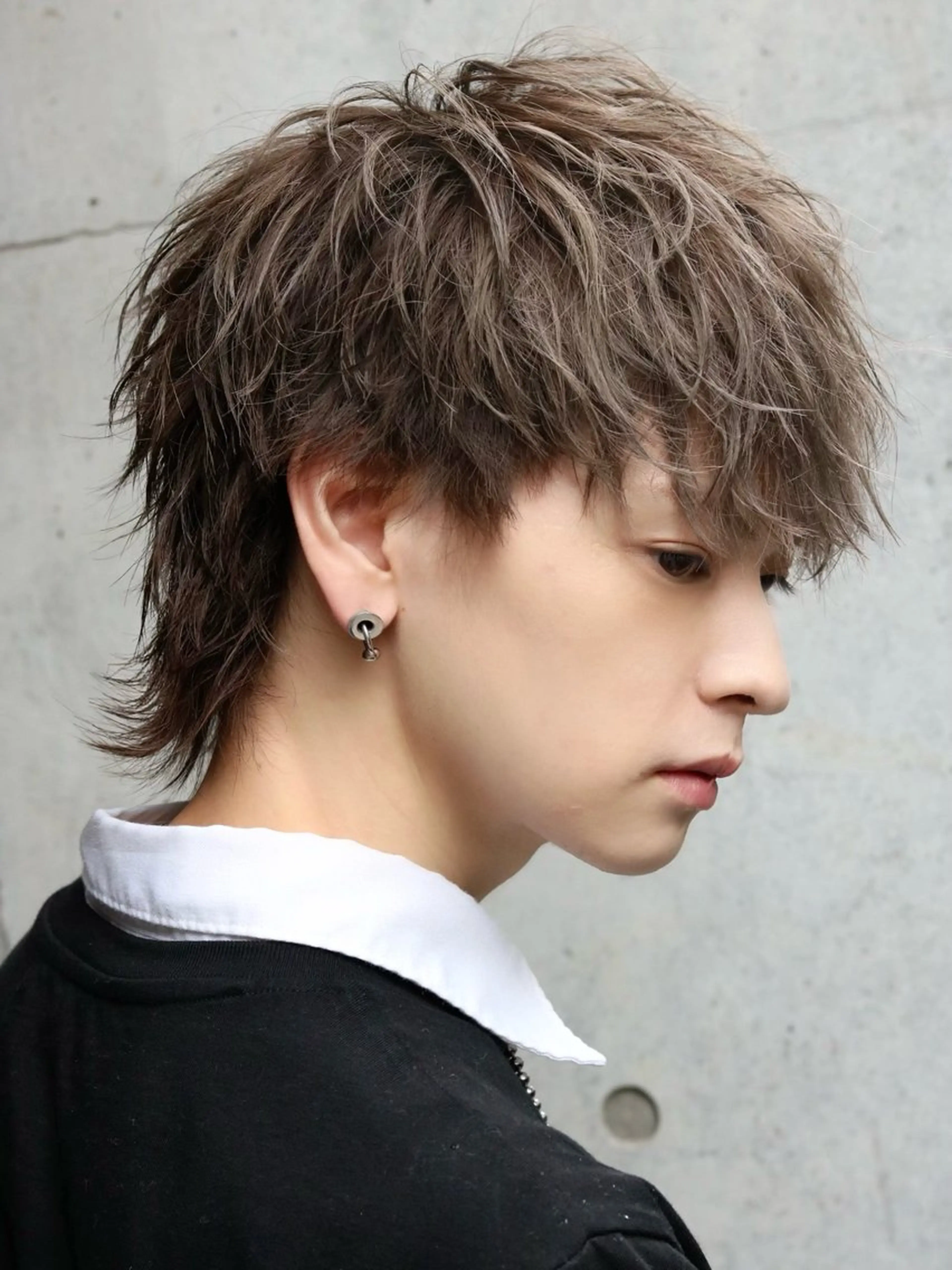 カラー グレージュ カット トリートメント 【公式】Men's salonLUCEYのヘアスタイル