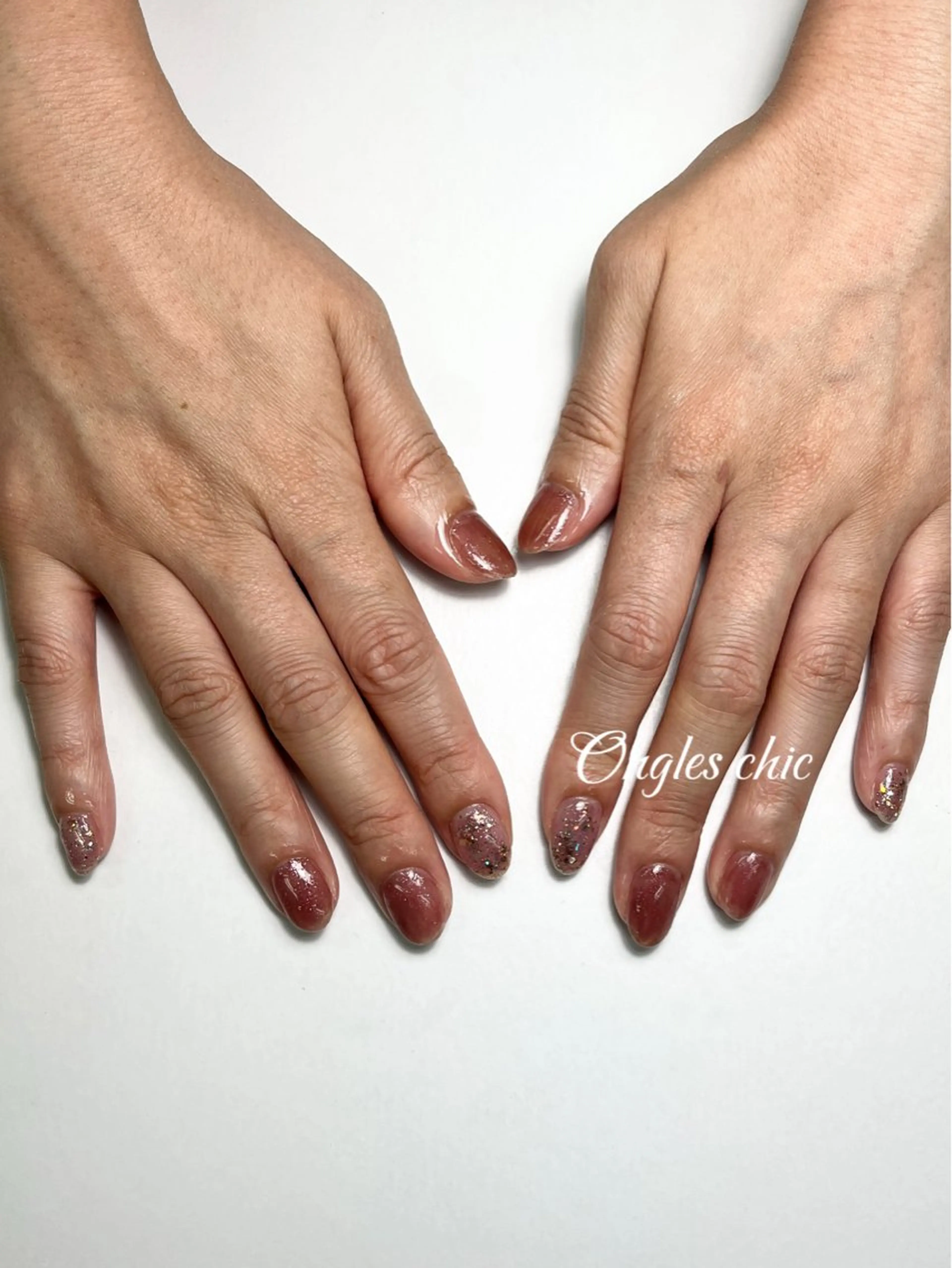 ネイル ハンドネイル ハンドケア ongles chicのネイルデザイン