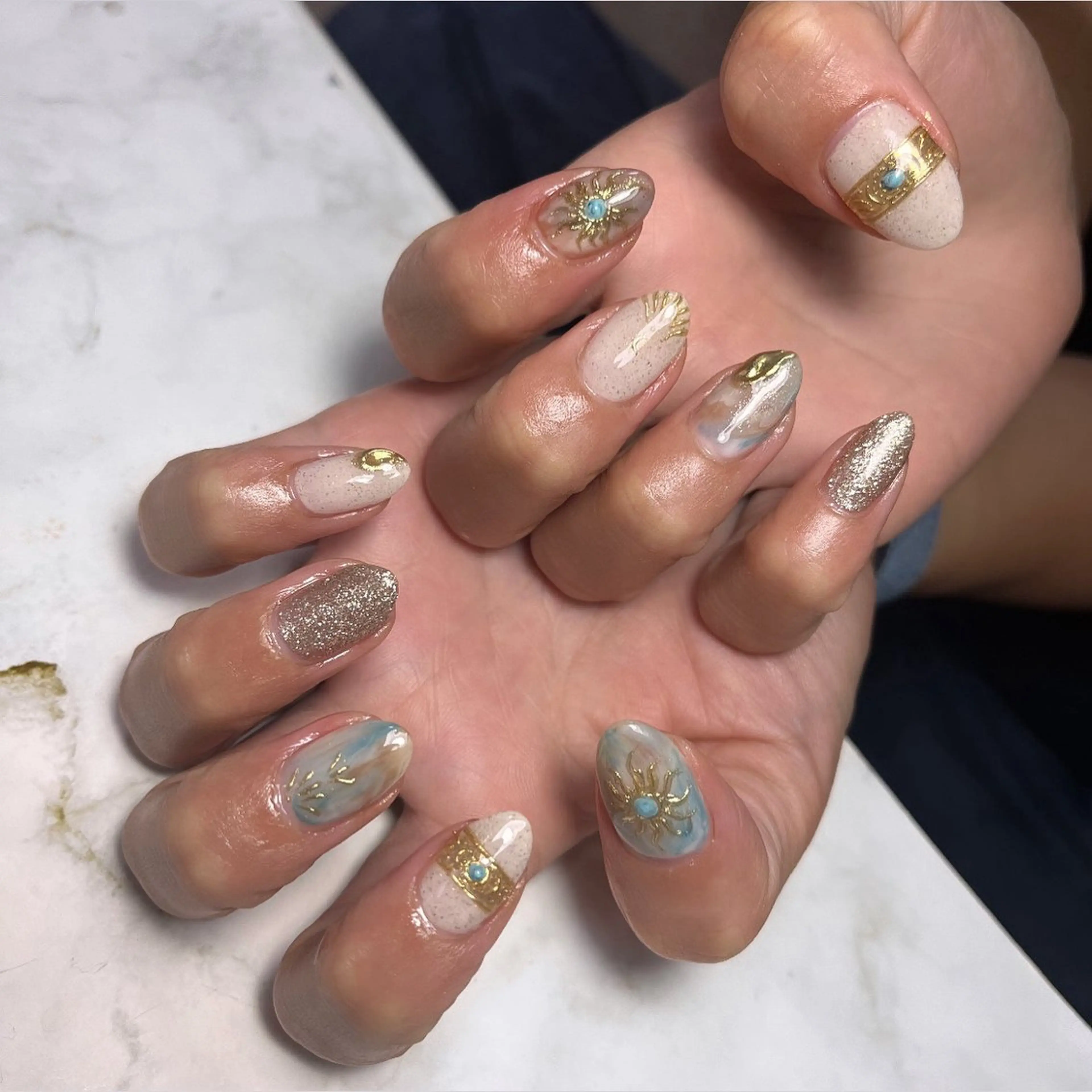 ネイル ハンドネイル Moana Lani所属・moanaLani 🥥sayuri🌵のネイルデザイン