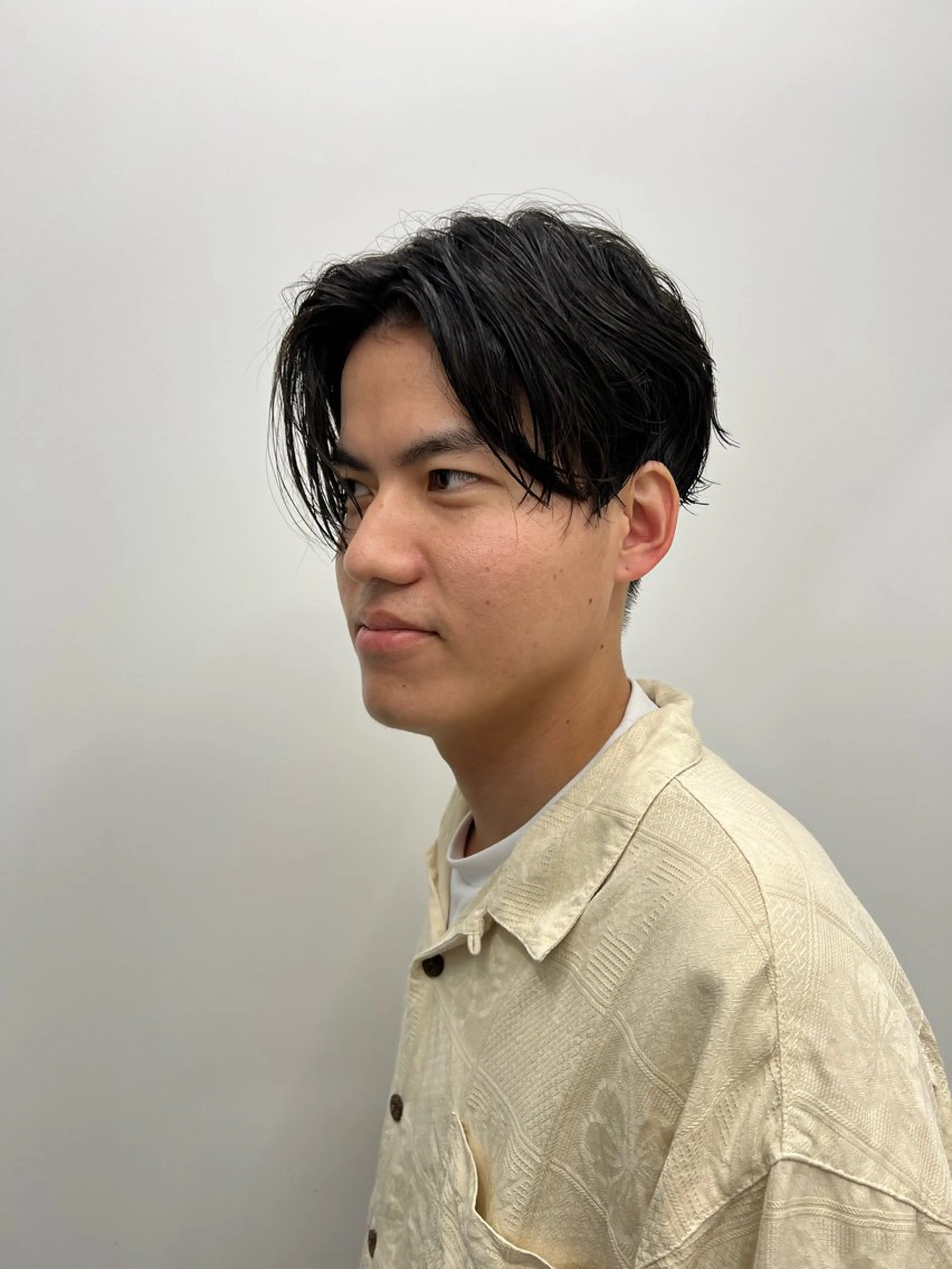 ショート メンズ センターパート カット GO TODAY SHAiRE SALON Arc店所属・🉐メンズヘア特化 men's/ケンイチのヘアスタイル