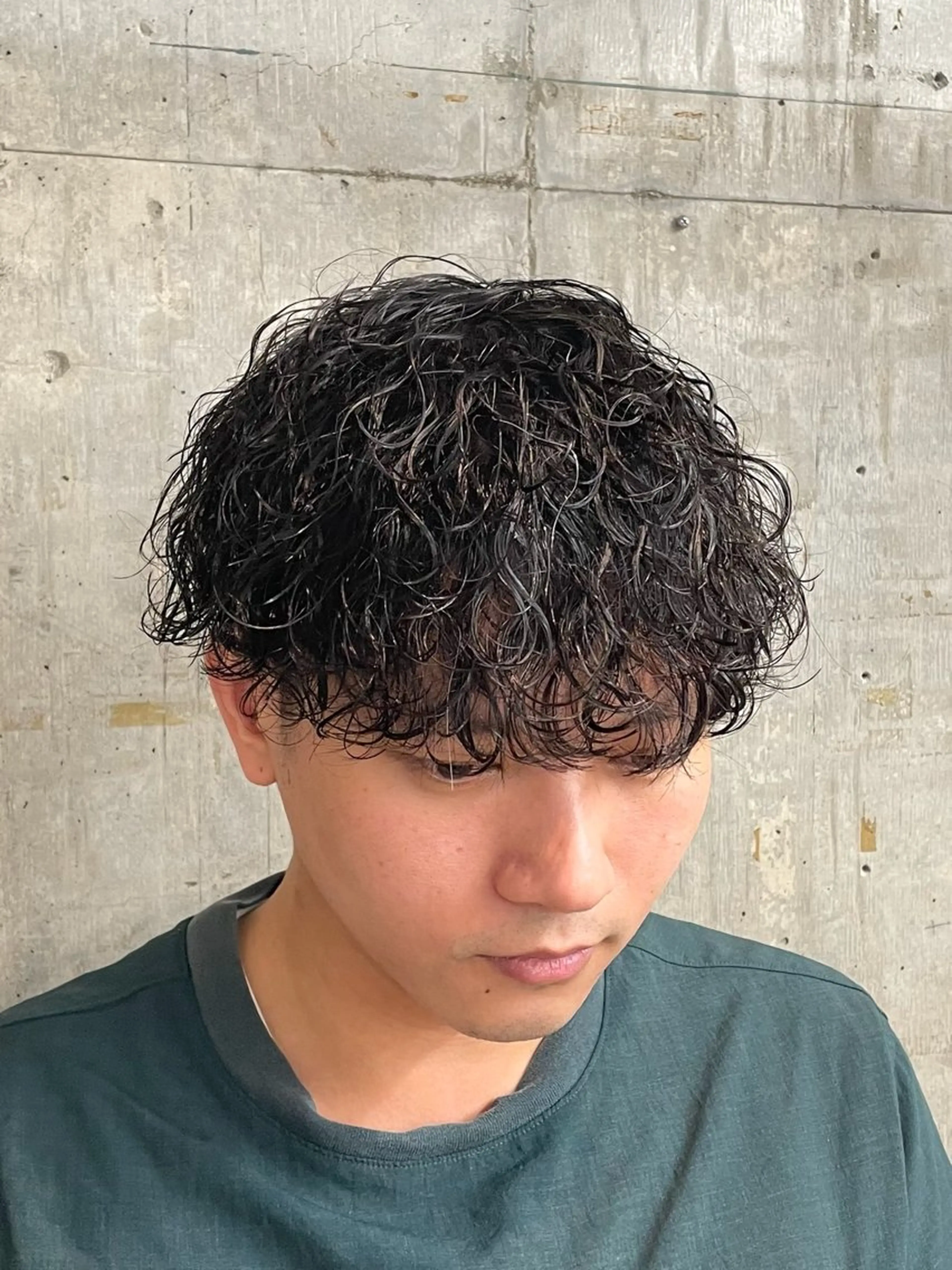 ショート カラー パーマ メンズ カット パーマ 🎧シャドウパーマ/ SOUMA🎧のヘアスタイル