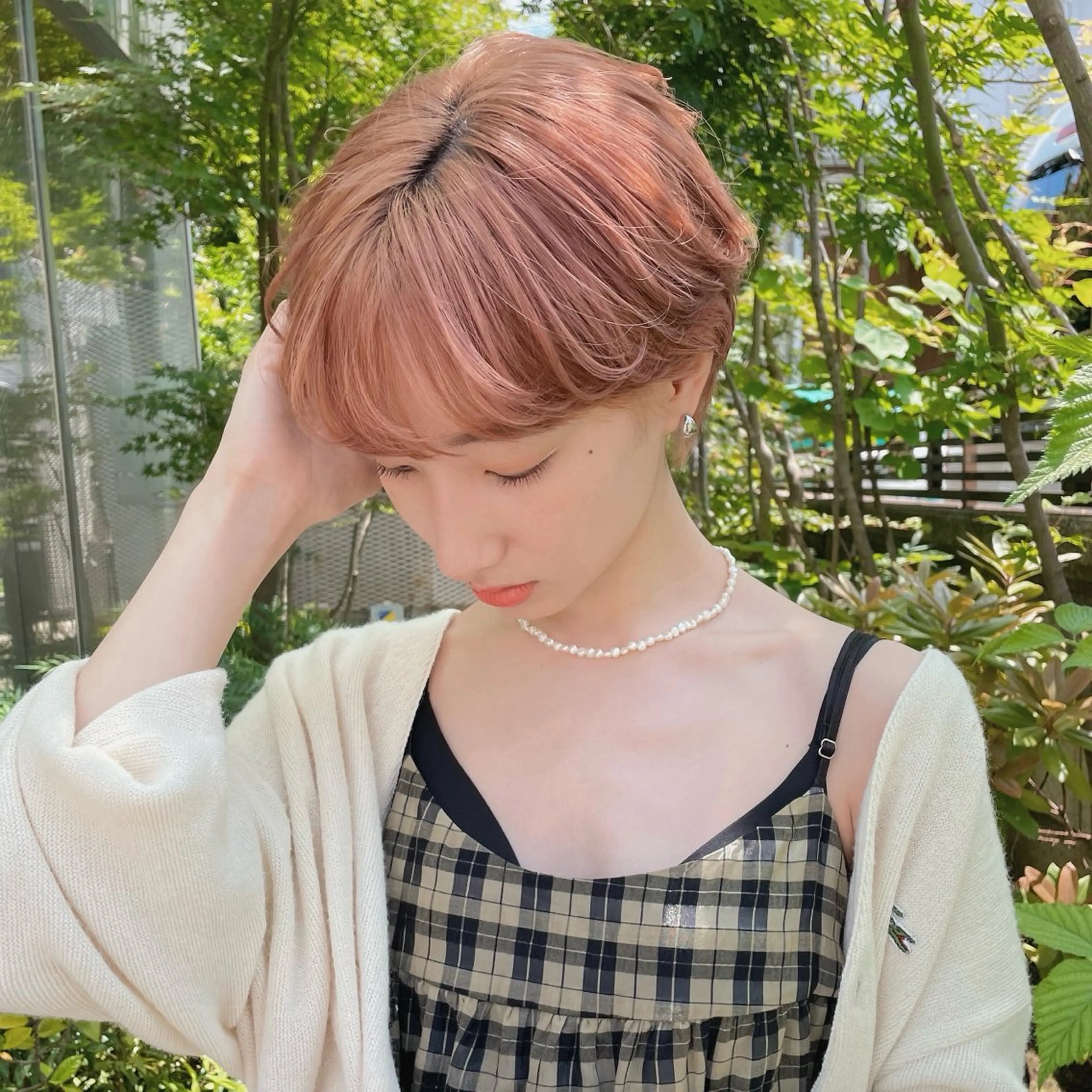 ショート カラー CHIC表参道所属・京都/メンズカット/ レディース/yukiのヘアスタイル