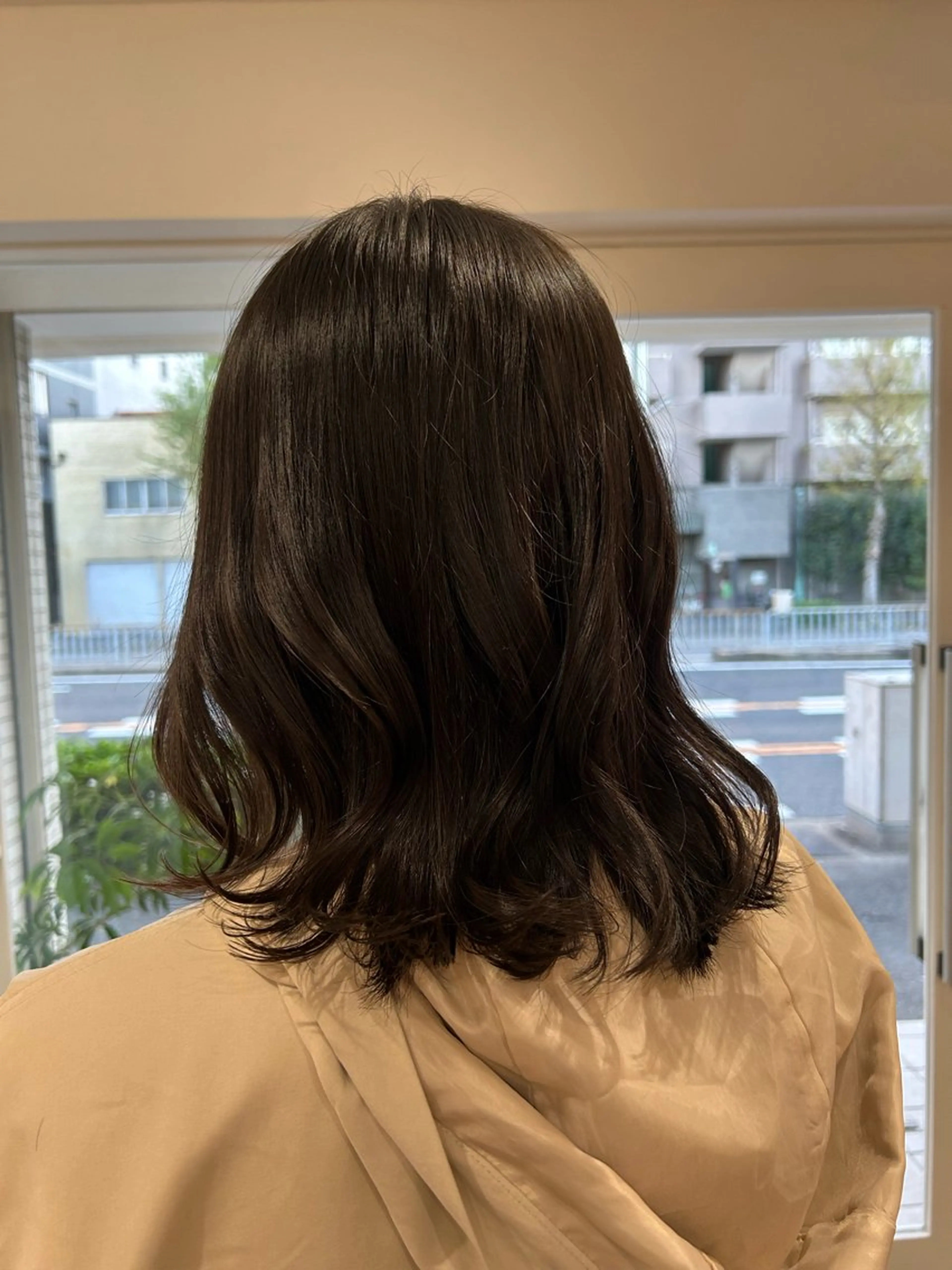 セミロング カット 櫻井園子🌸 久屋大通/高岳のヘアスタイル