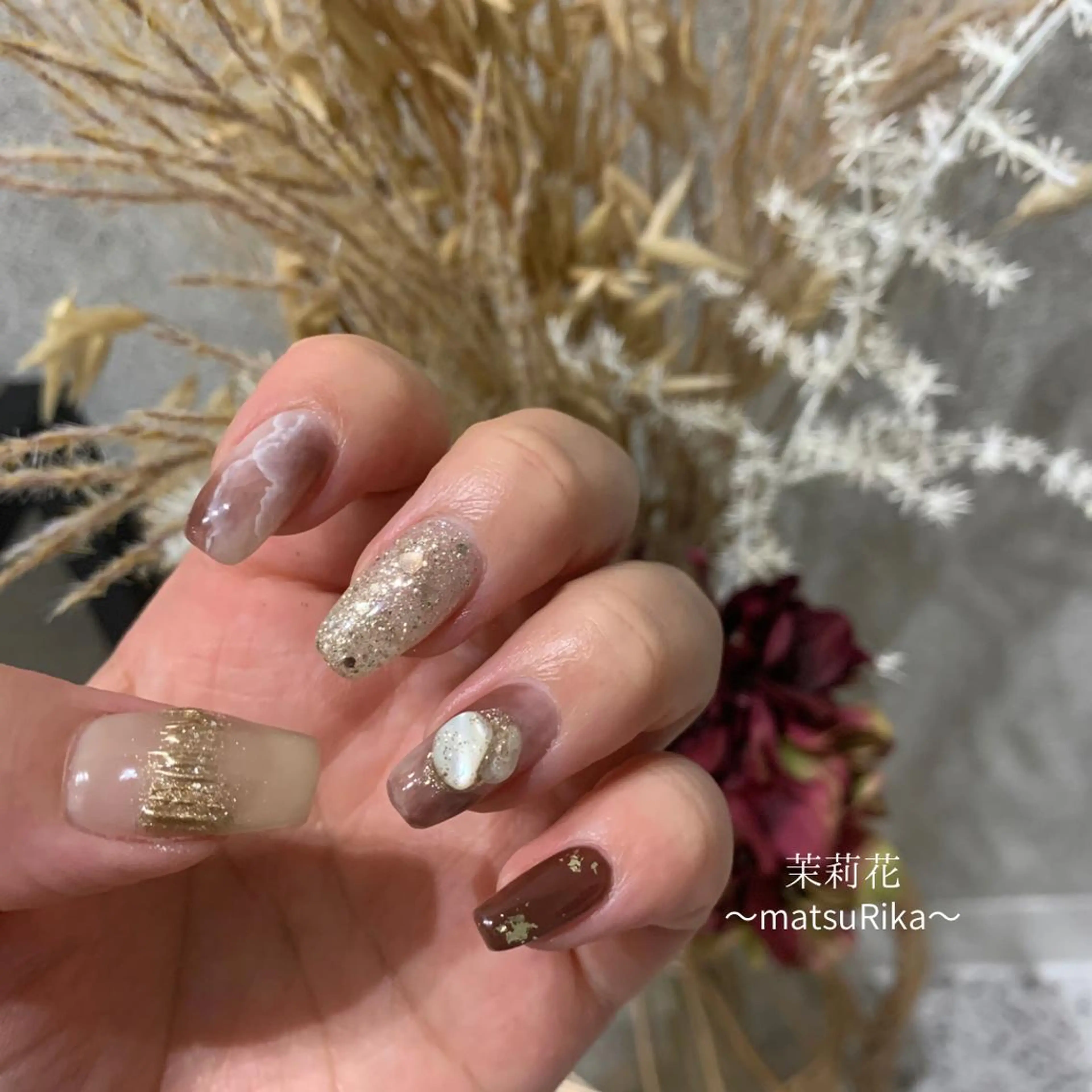 ネイル ハンドネイル nail salon matsuRikaのネイルデザイン