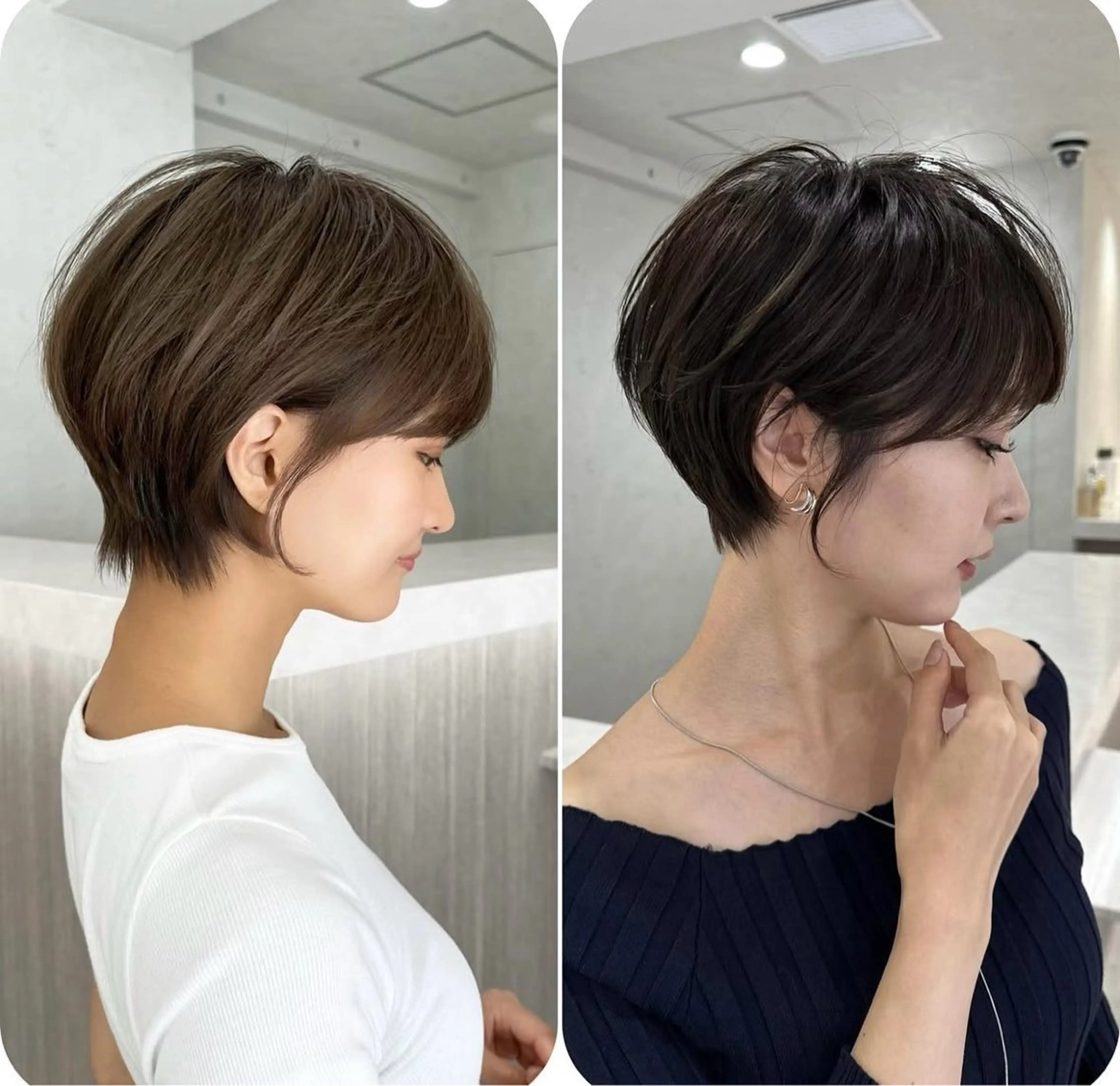 ショート nex the salon coall所属・🫧似合わせショート イシダ🫧のヘアスタイル