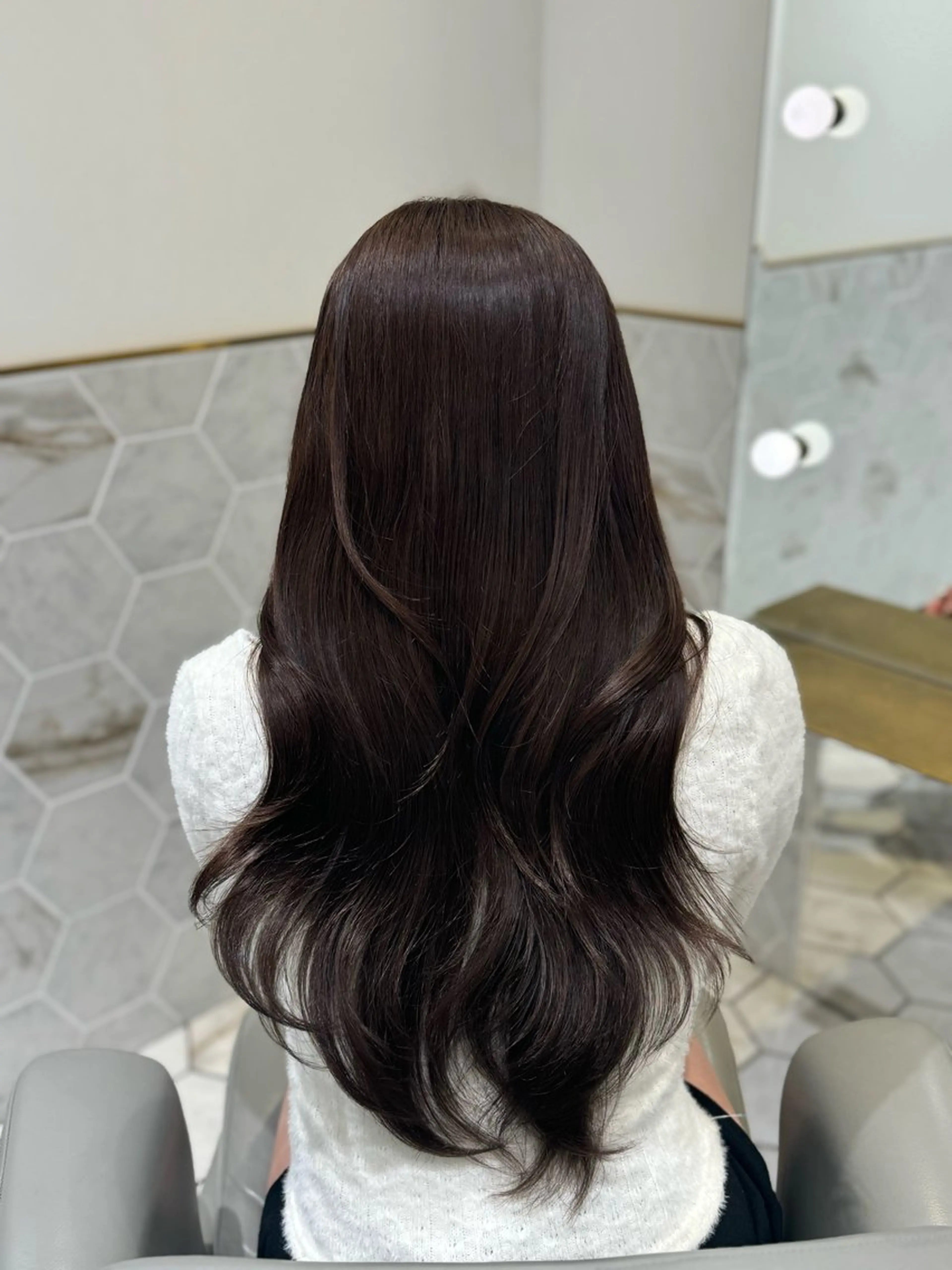 カラー ヘアカラー 透明感 カラー/RICOのヘアスタイル