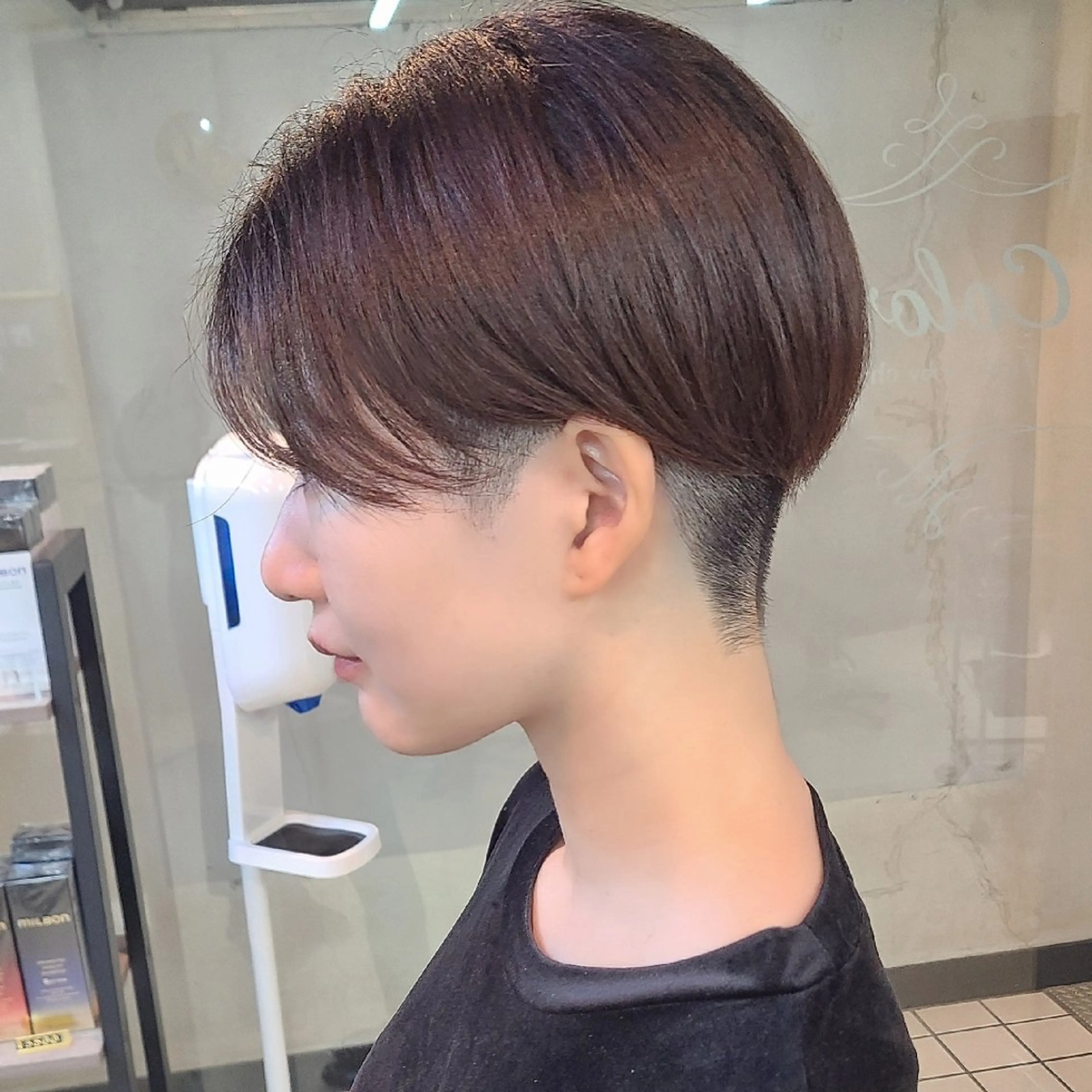 ショート ショートヘア 西田 理沙のヘアスタイル