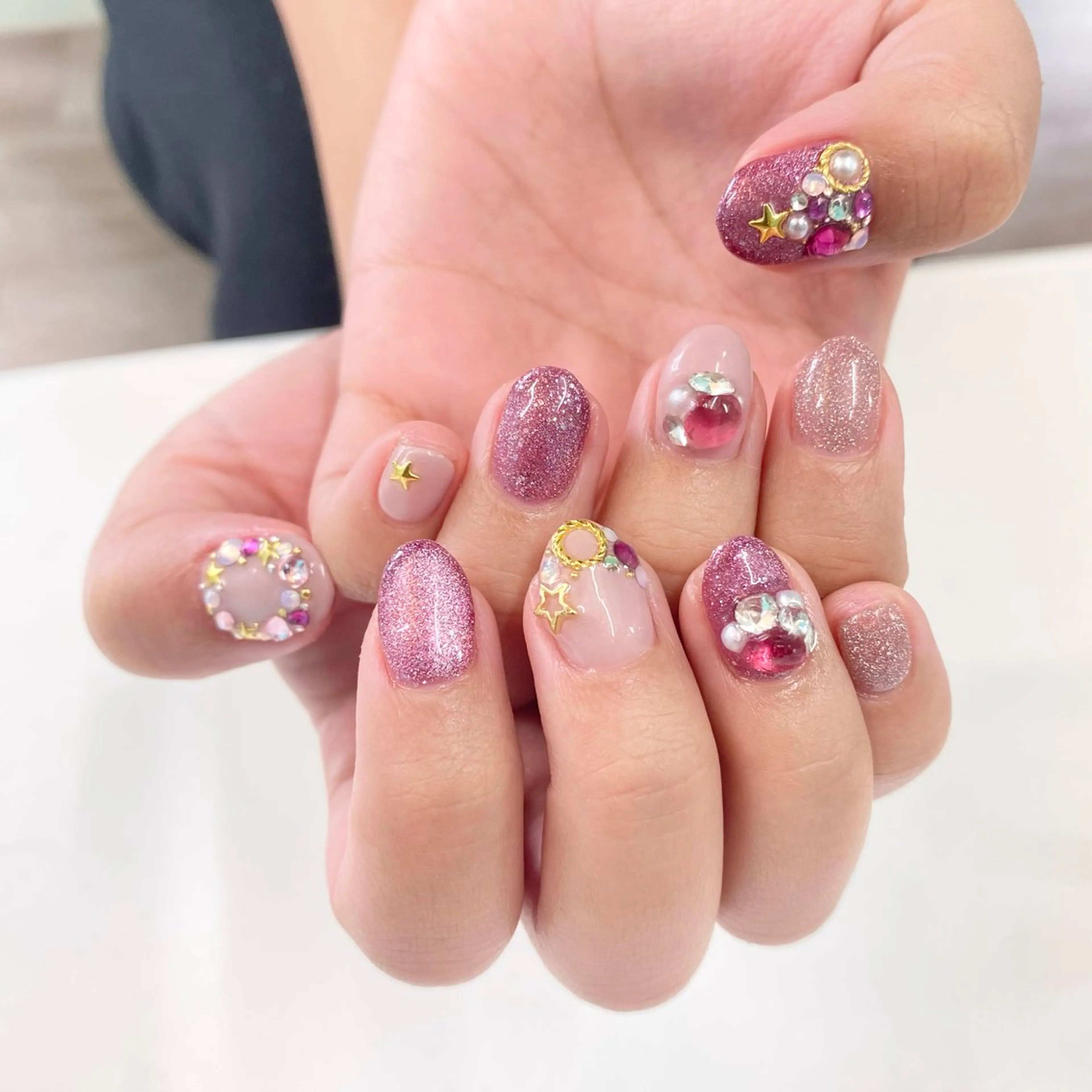 ネイル ハンドネイル Kira-ra所属・Kira-ra💎 KIRARIのネイルデザイン