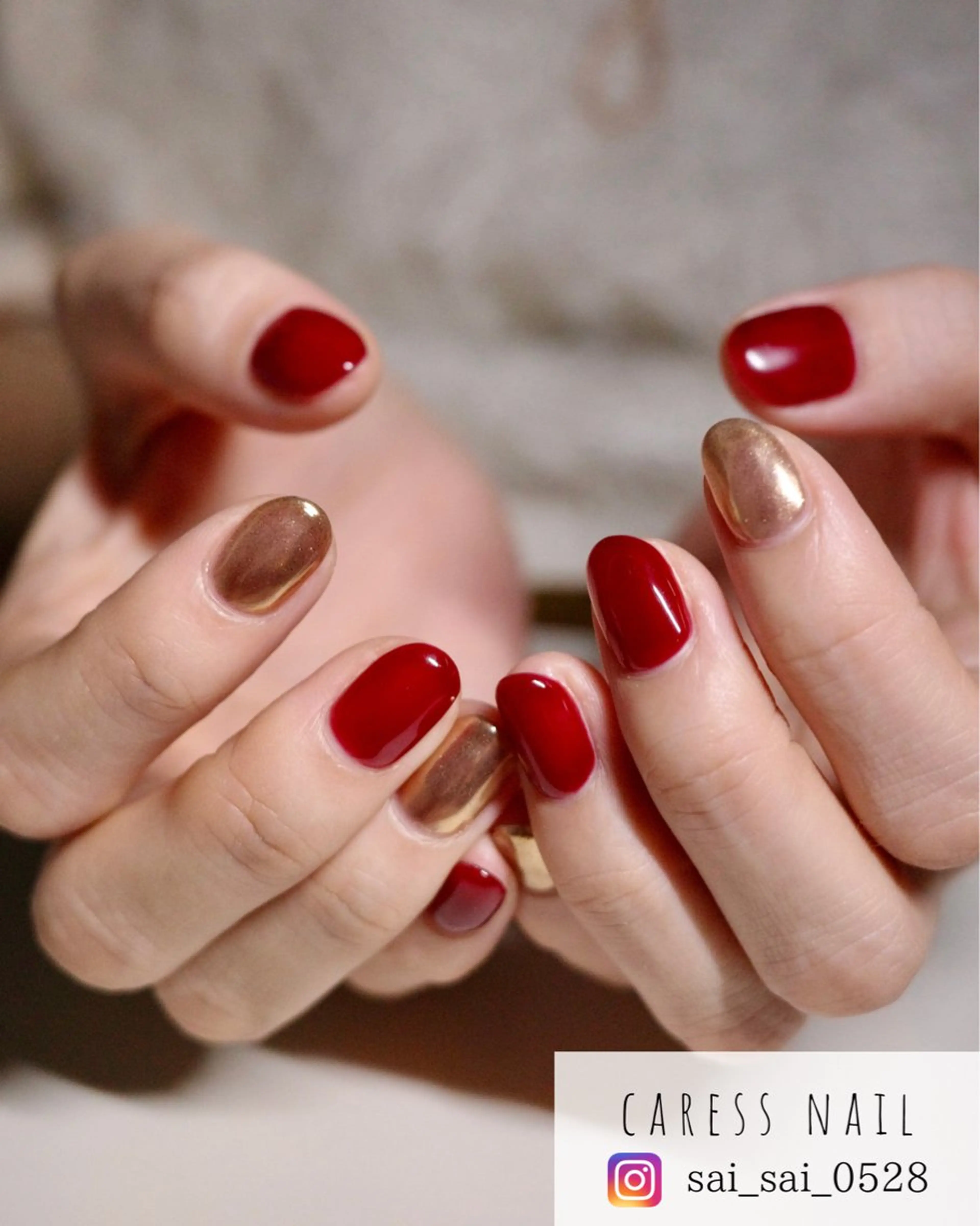 ネイル caress  nail カレスネイル　代々木上原所属・カレスネイル さいのネイルデザイン