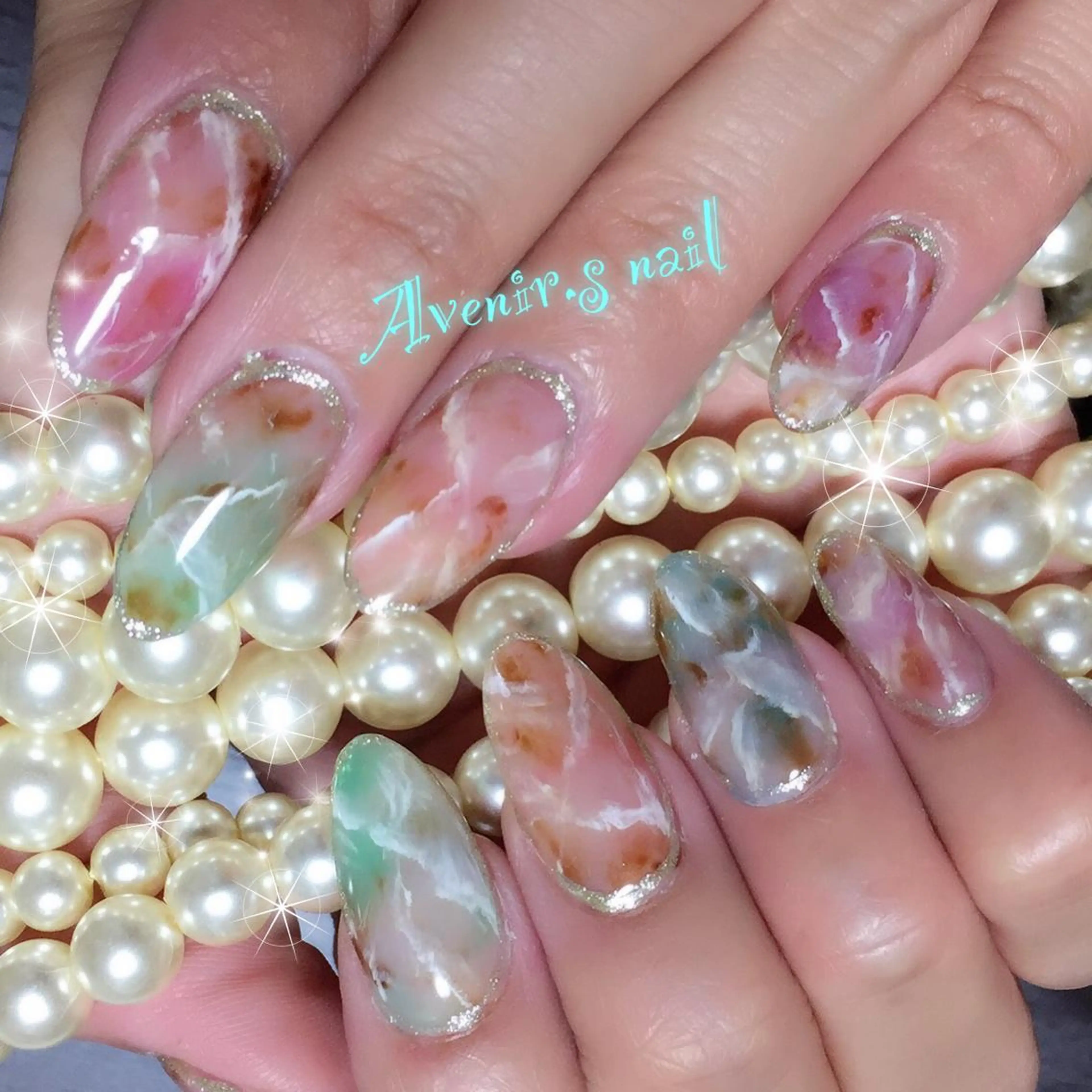 ネイル スカルプネイル Home Salon Avenir.のネイルデザイン