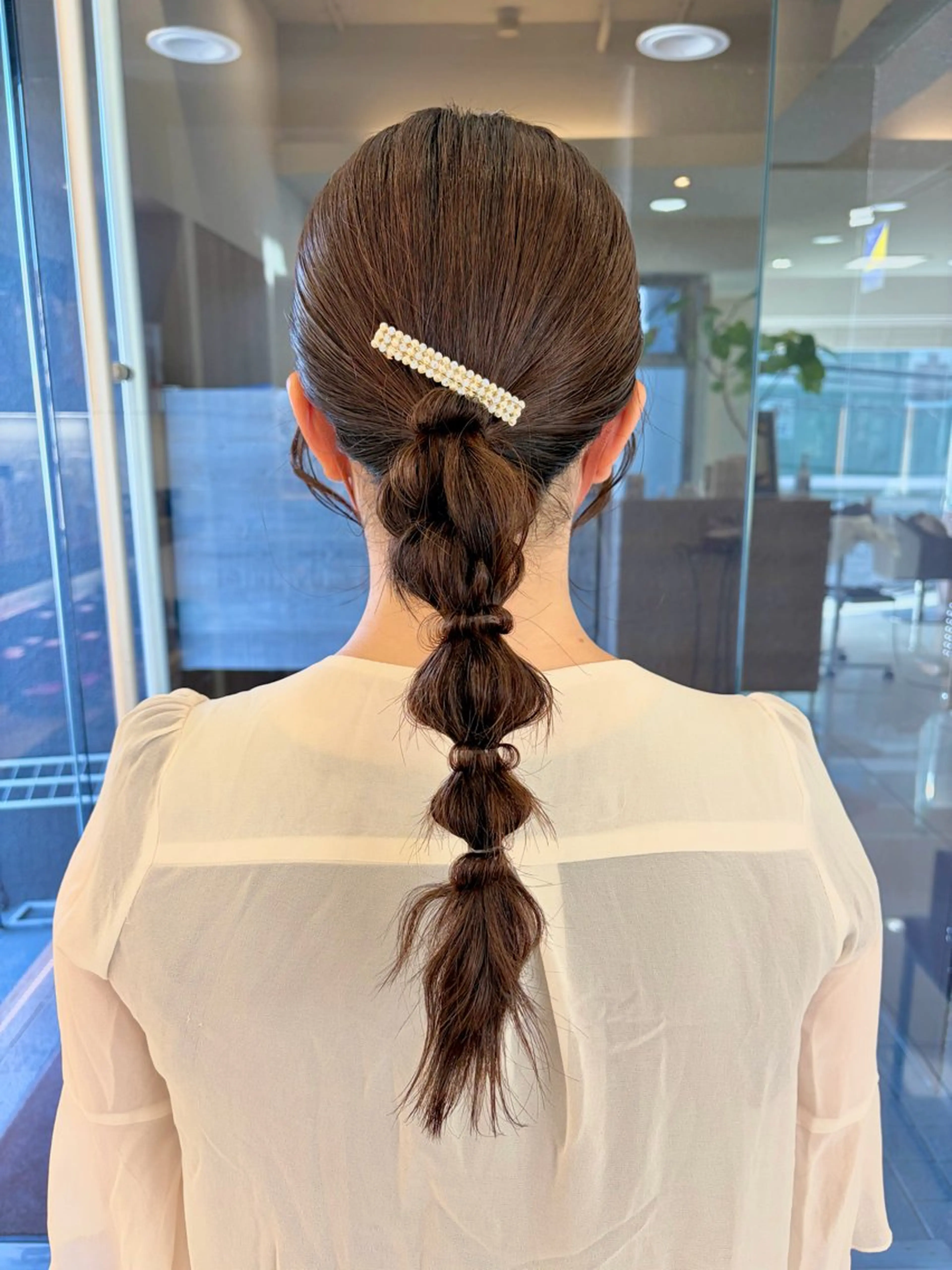 ロング ヘアセット 鎌倉/アレンジ/暗髪 /髪質改善/ ユキミのヘアスタイル