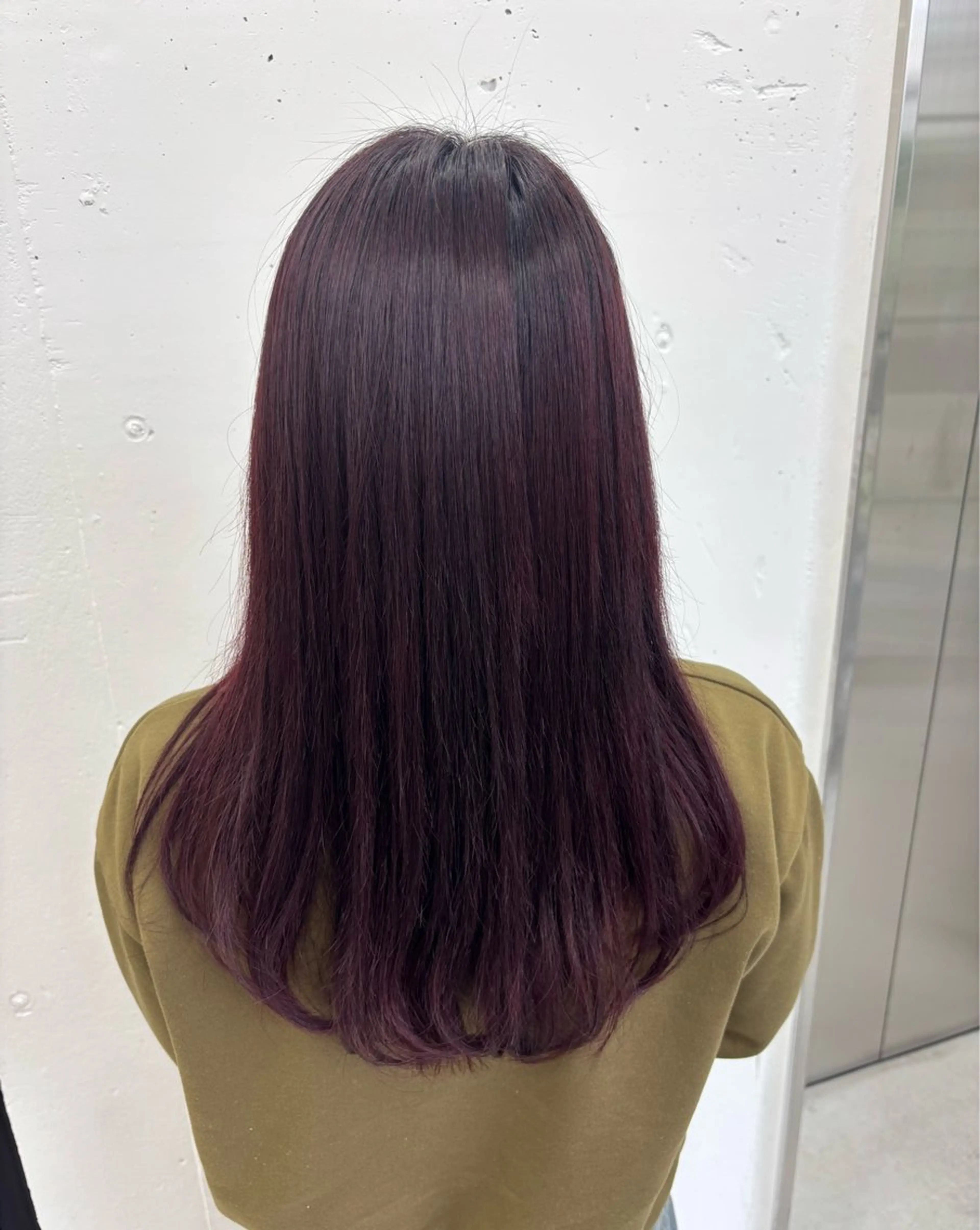 ロング カラー レッドカラー ヘアカラー トリートメント 🌼あいり🌼 JILLSTUDIOのヘアスタイル