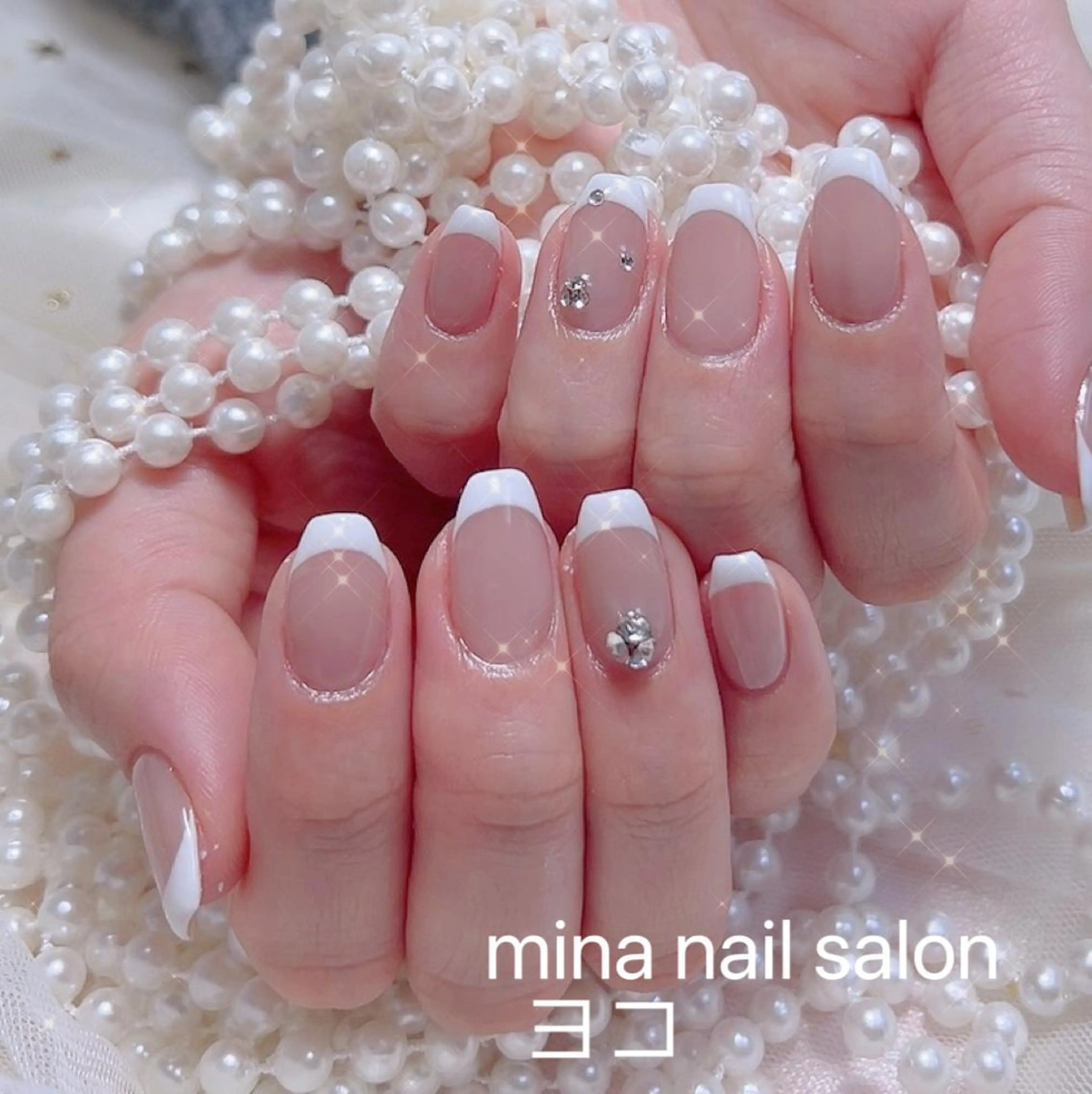 ネイル Mina🧸 韓国風ネイル🎀のネイルデザイン