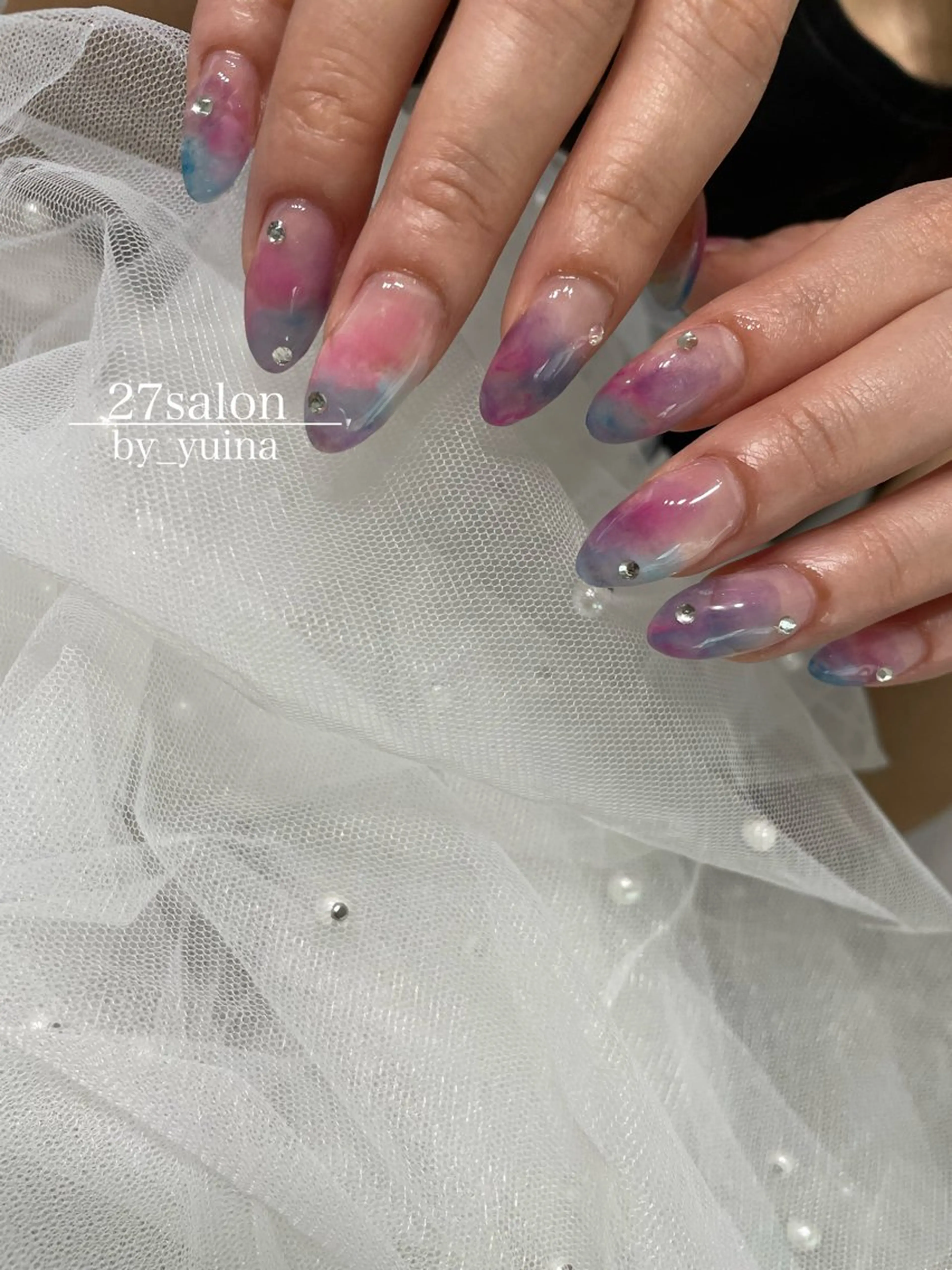 ネイル アートネイル ハンドネイル 27salon yuinaのネイルデザイン