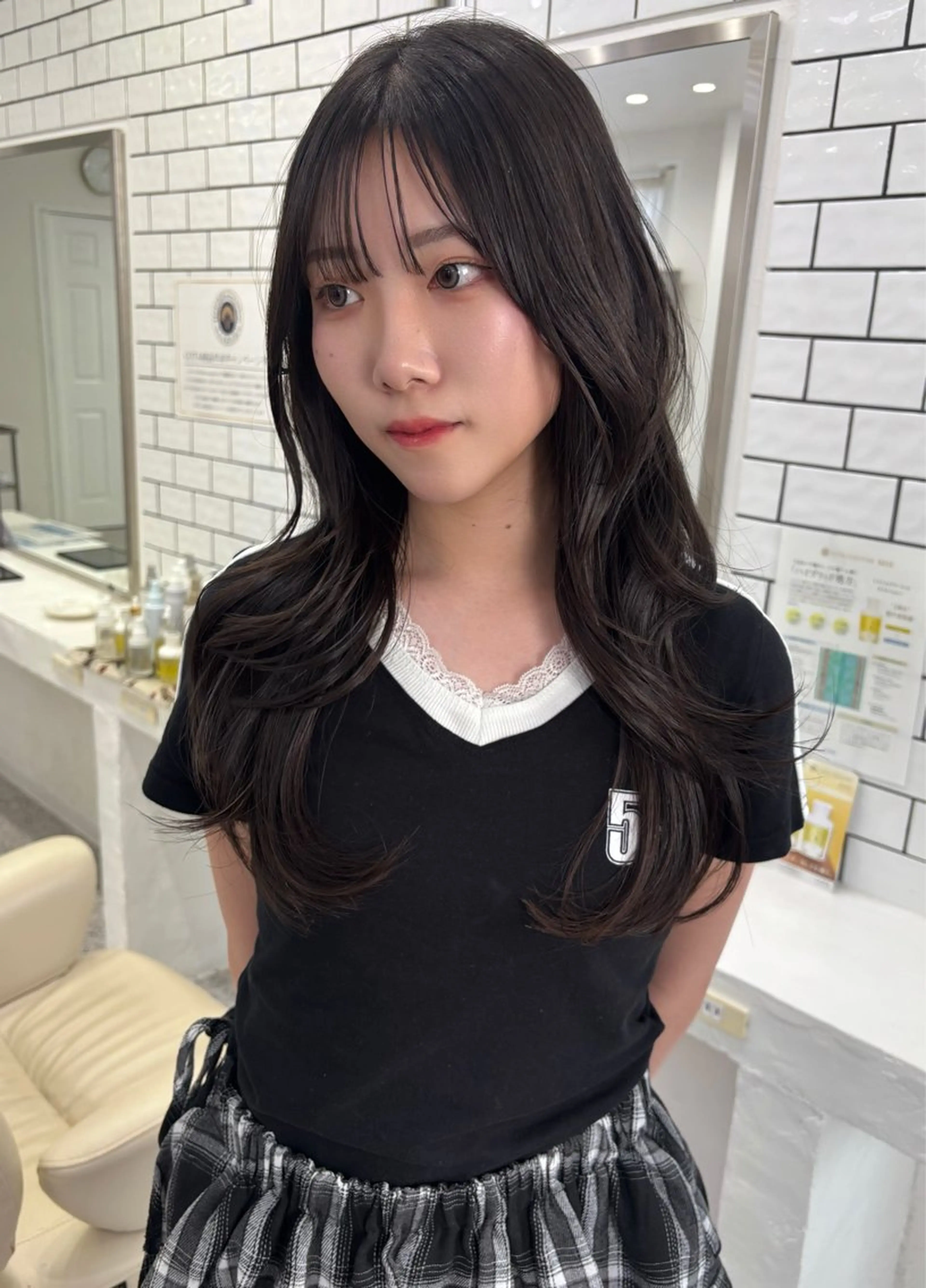 ロング カラー カット ヘアカラー 縮毛矯正 トリートメント LOMARLIE JURIAのヘアスタイル