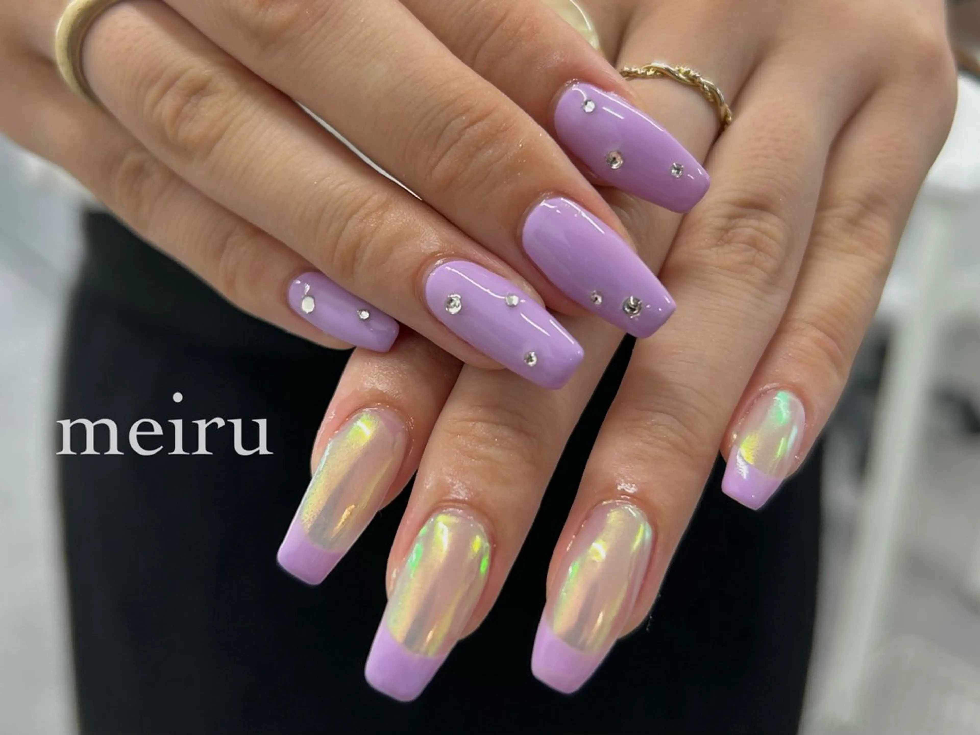 ネイル ロングネイル 🤍meiru 🤍ネイリストのネイルデザイン