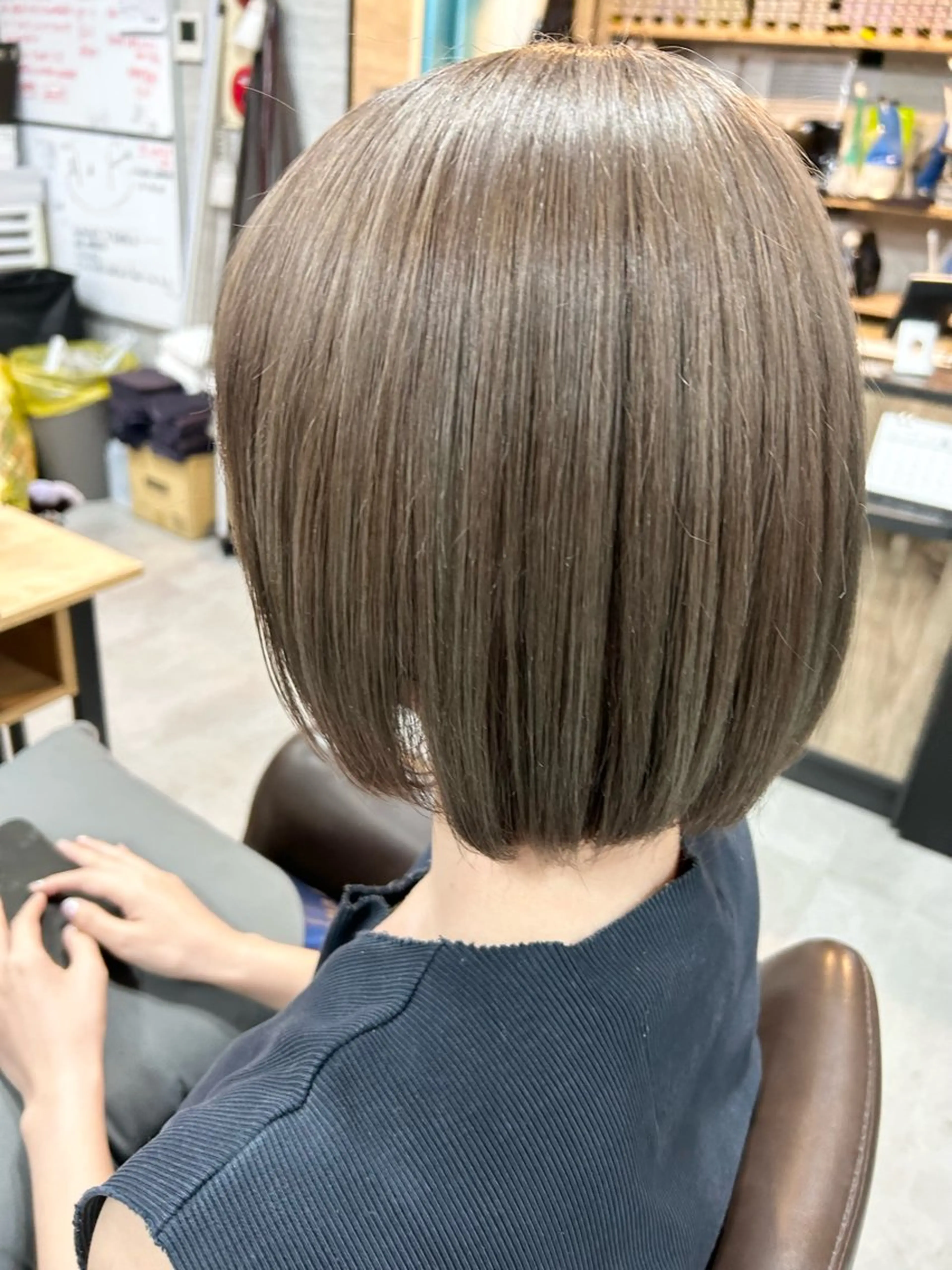 ショート ヘアカラー 齋藤旭冶 /PEQSSのヘアスタイル